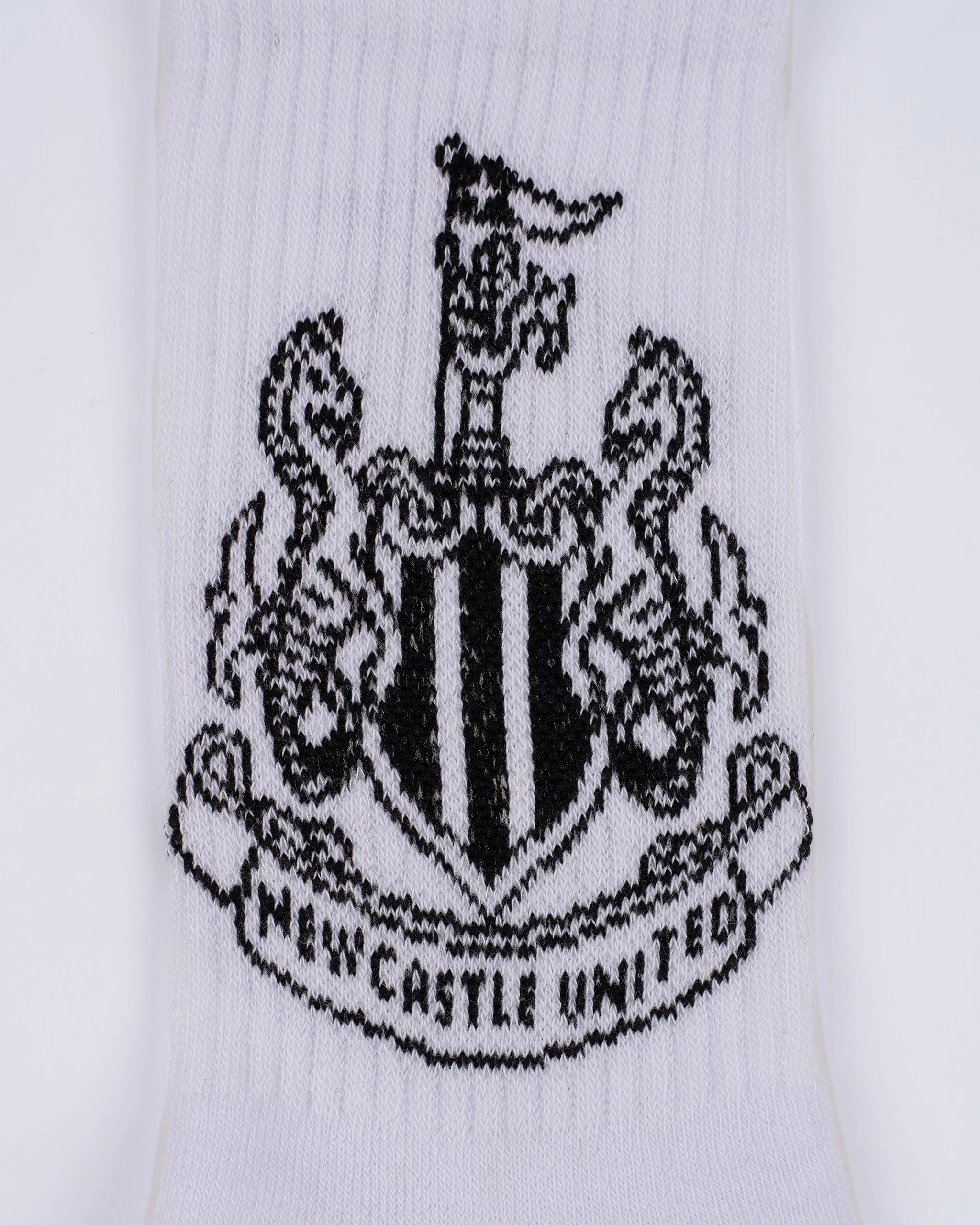 Newcastle United 2 Pack Crest Sports Socks - Image 9