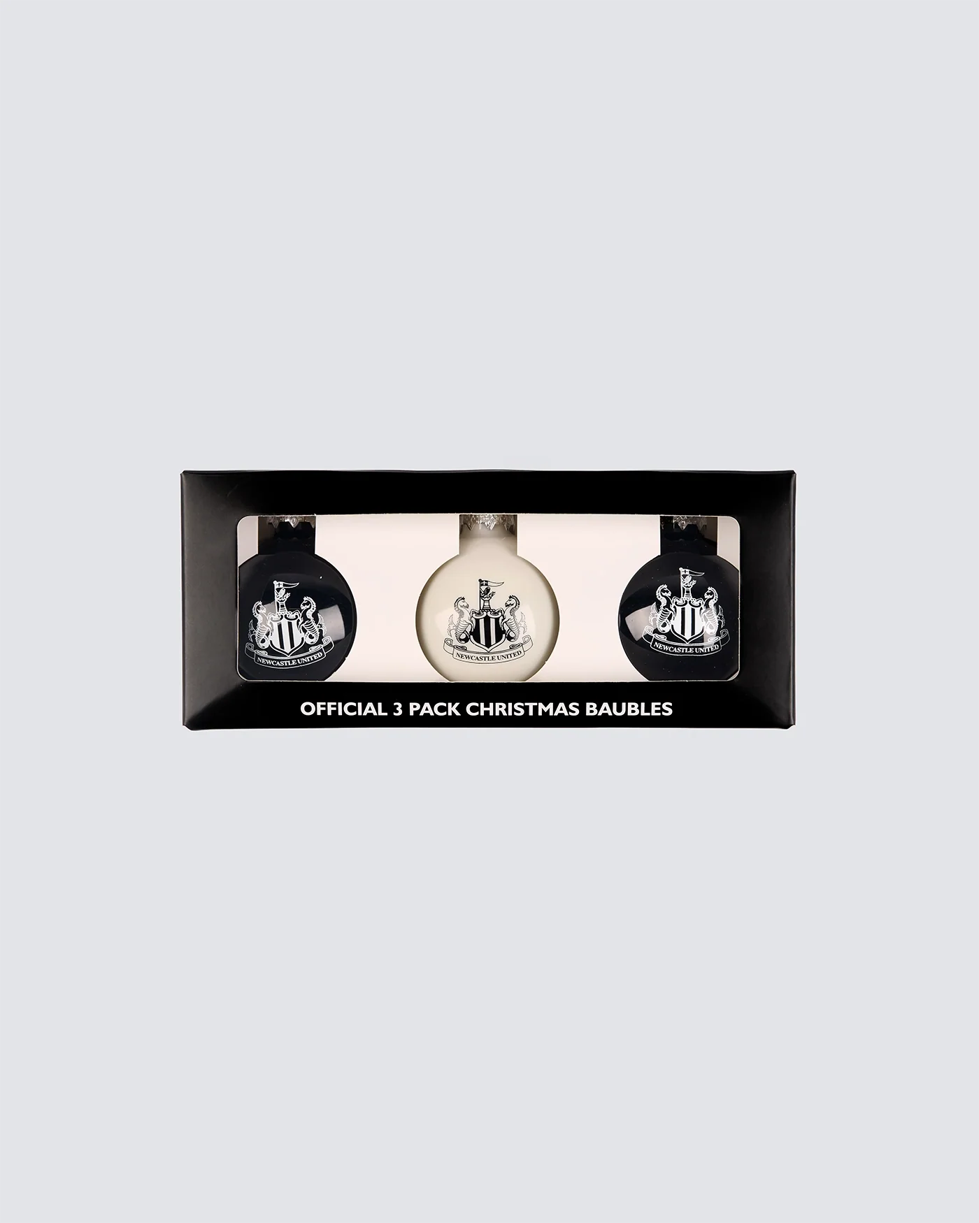 Newcastle United 3-Pack Christmas Baubles - Image 2