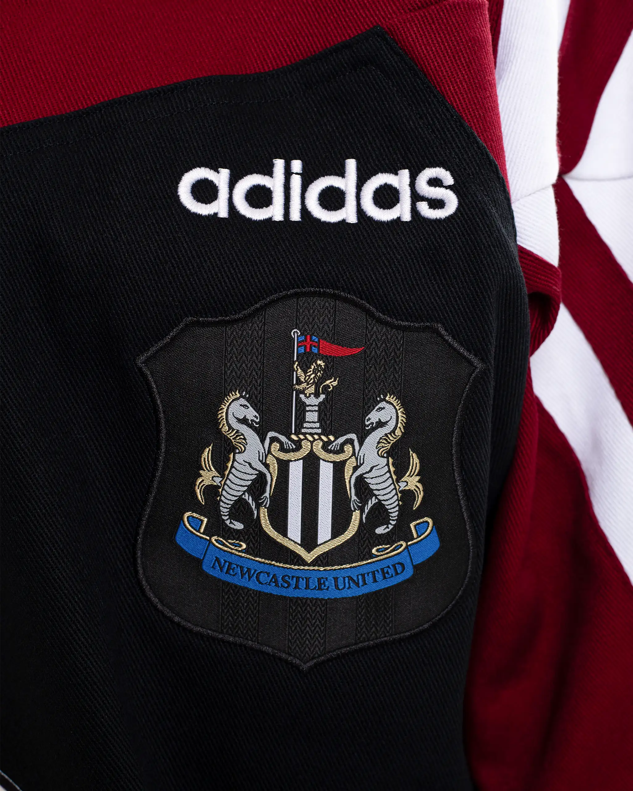Newcastle United adidas 1995/96 Drill Top - Image 2