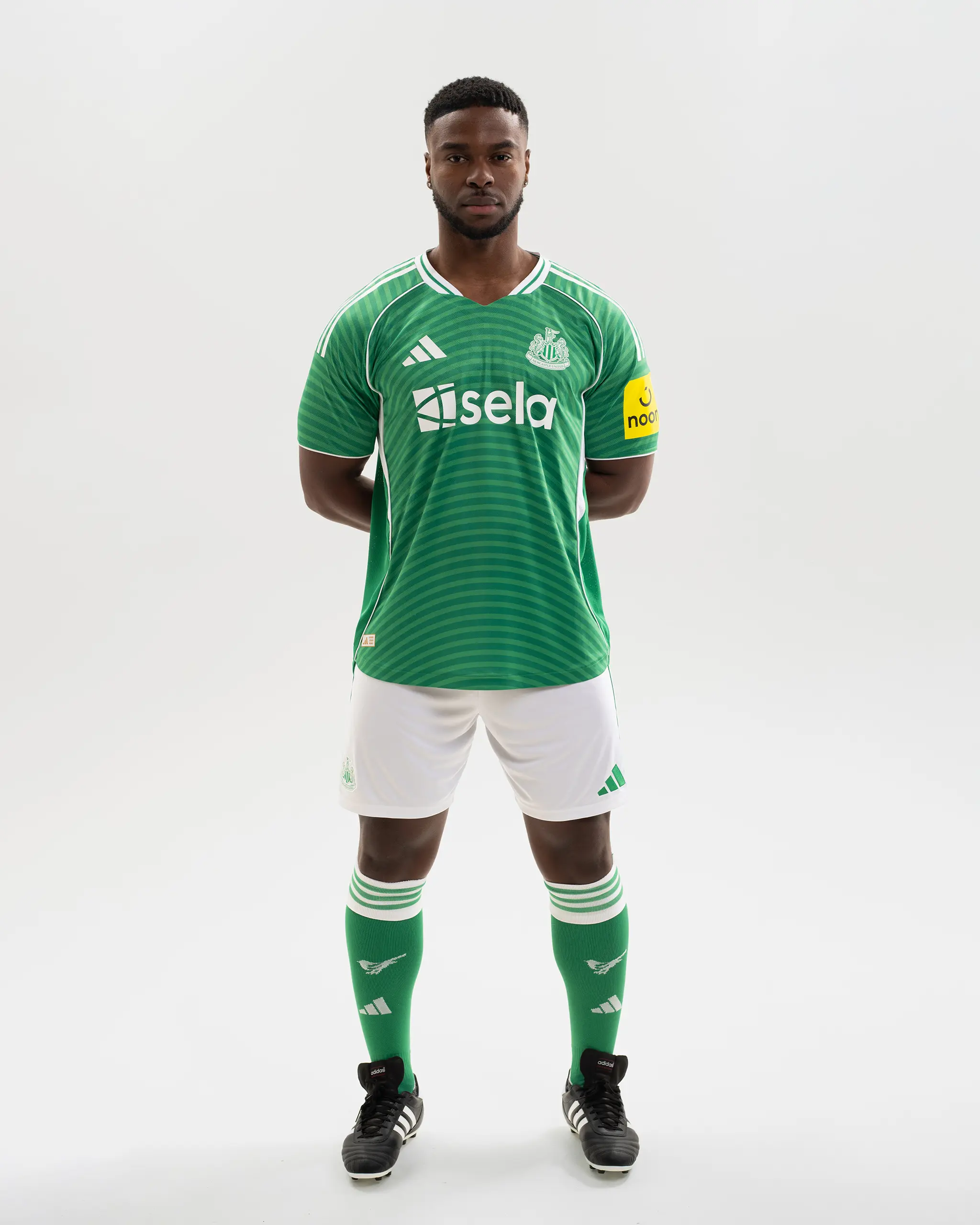 Newcastle United adidas 25/26 Authentic Away Shirt - Image 4