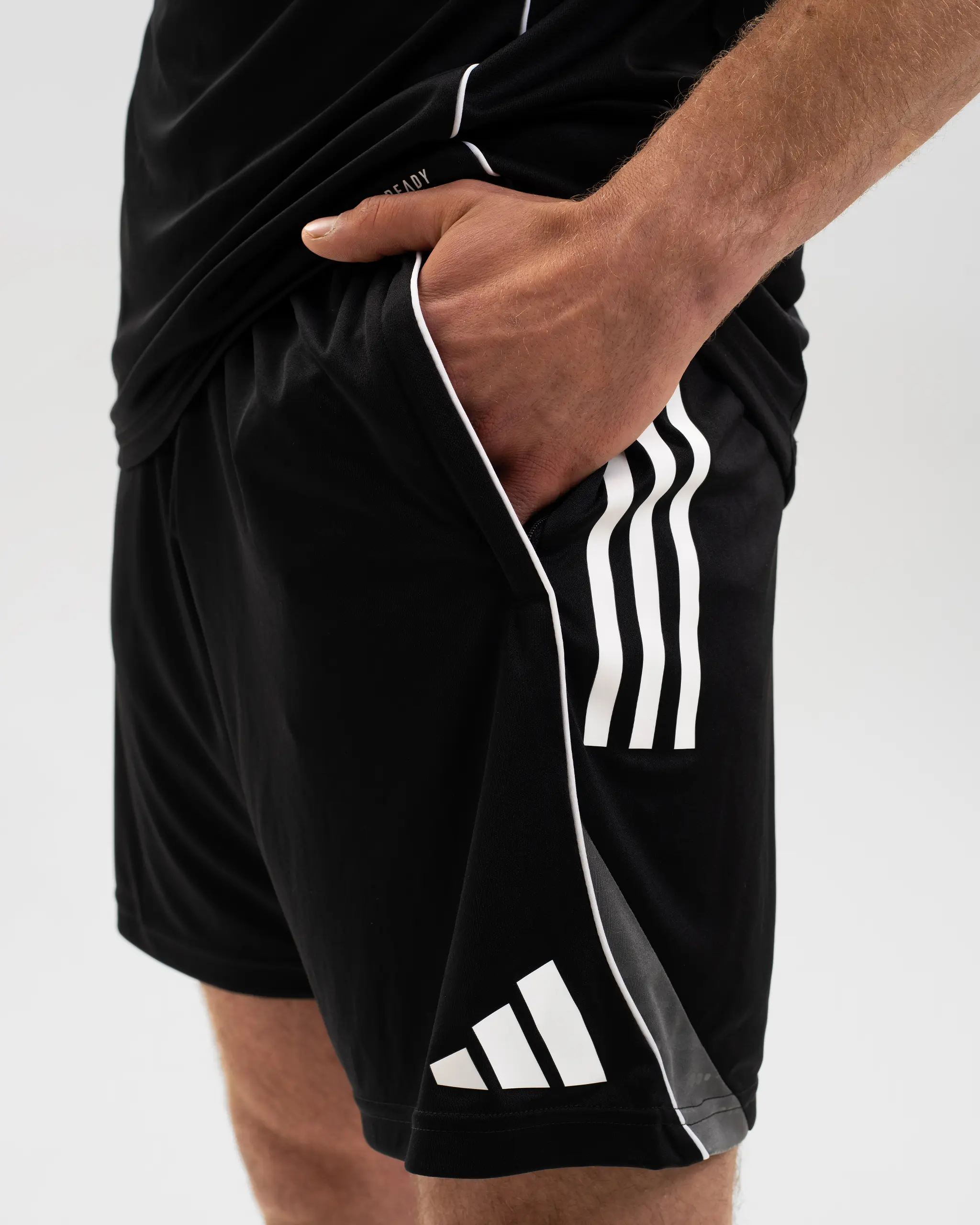 Newcastle United adidas 25/26 Coach's Black Edition Training Shorts - Image 2