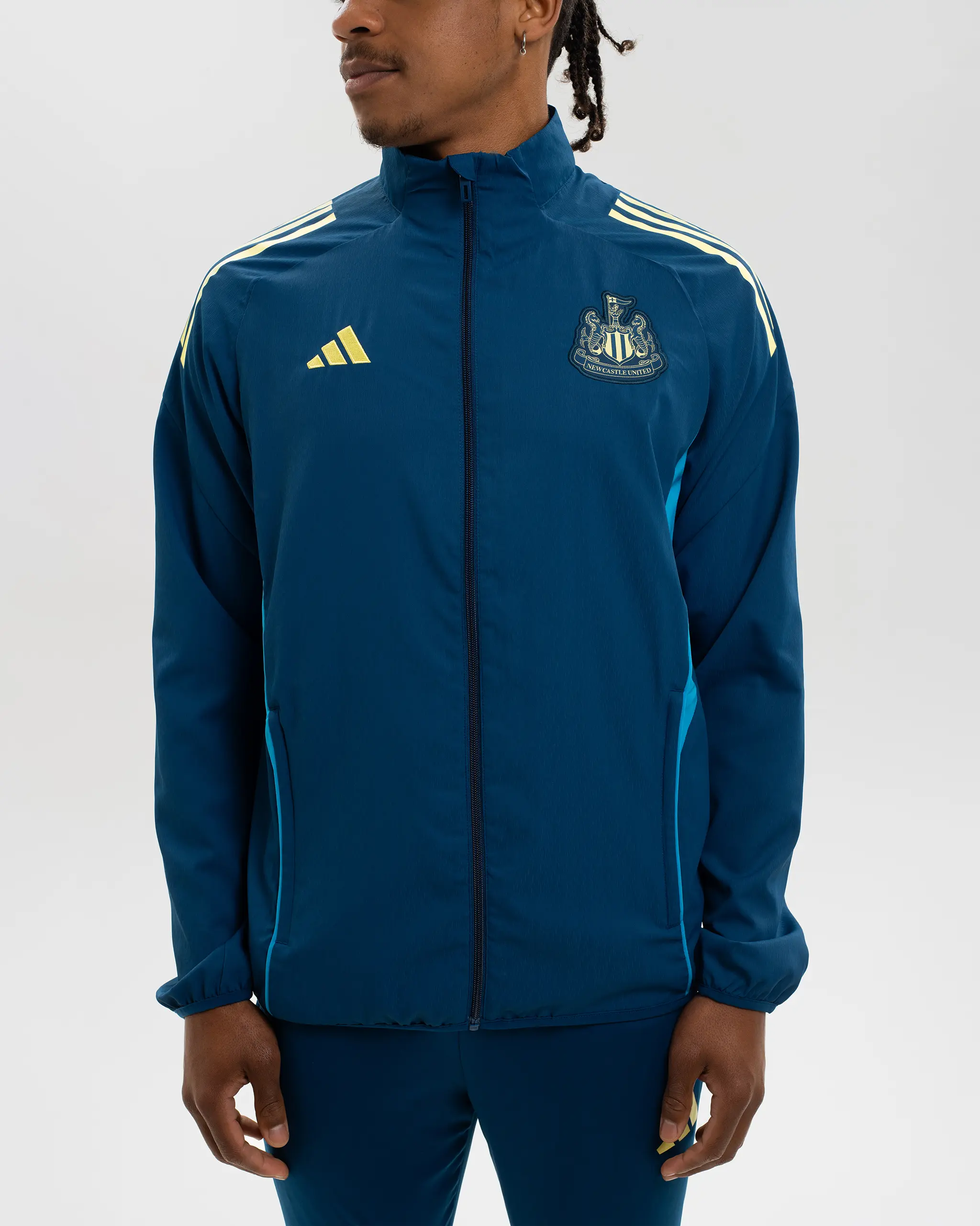Newcastle United adidas 25/26 Coach's Range Presentation Jacket - Image 3