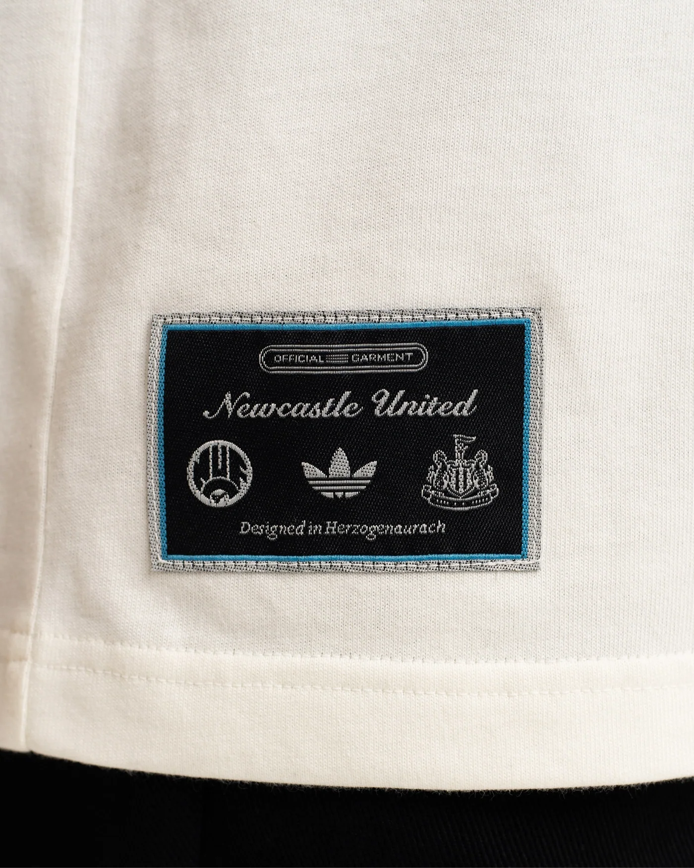 Newcastle United adidas 25/26 Terrace Icons Off White Tee - Image 5