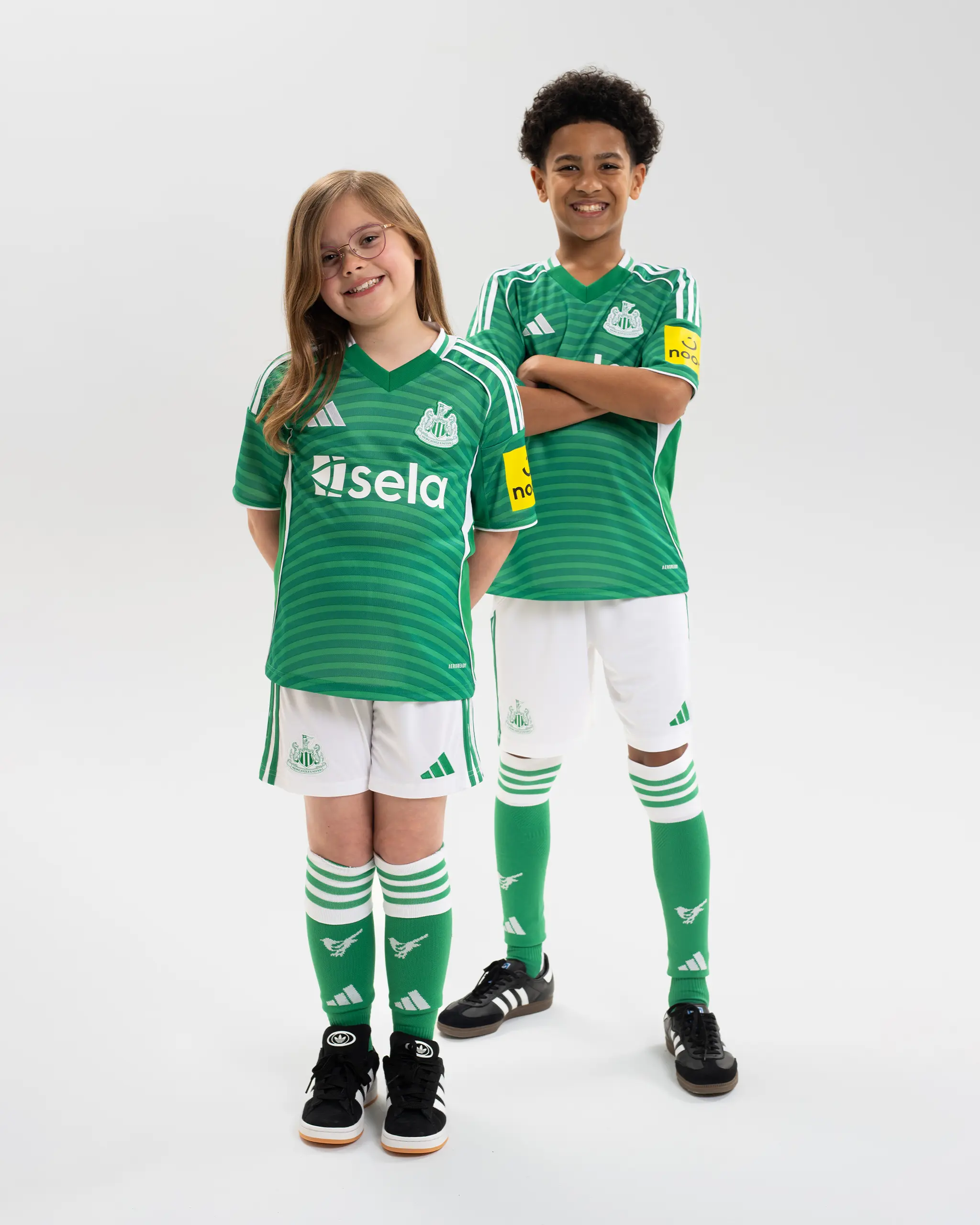 Newcastle United adidas Kids' 25/26 Away Shirt - Image 2