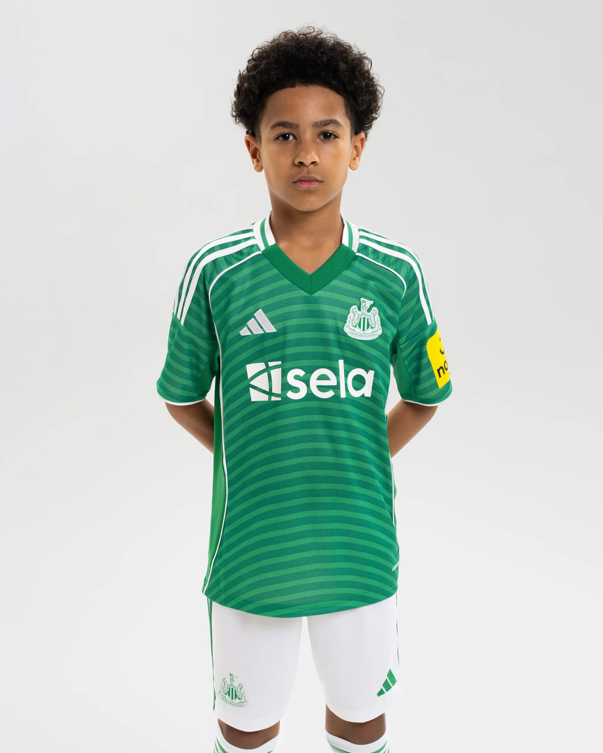 Newcastle United adidas Kids' 25/26 Away Shirt - Image 5