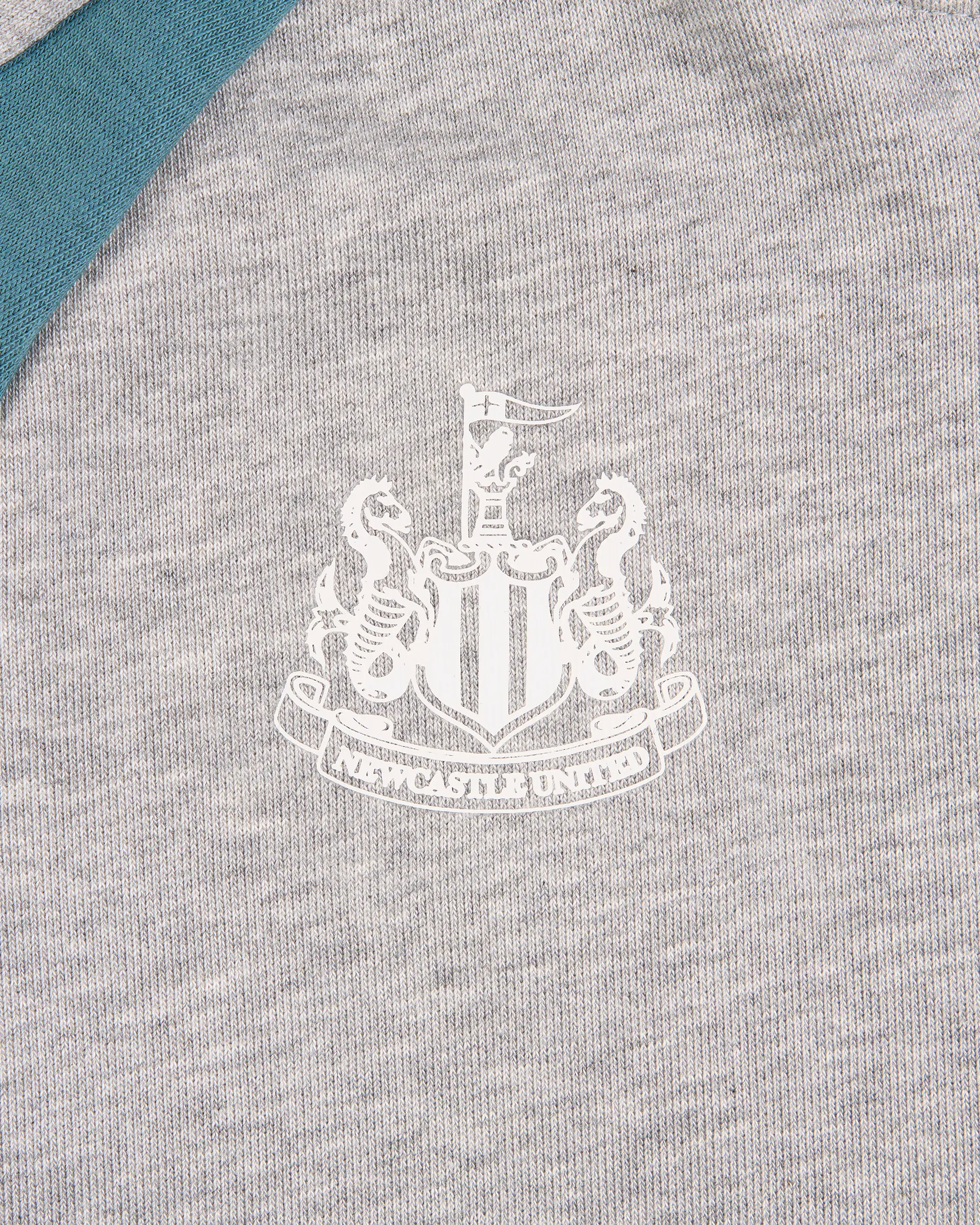 Newcastle United adidas Kid's Grey and Teal Tracksuit - Image 2