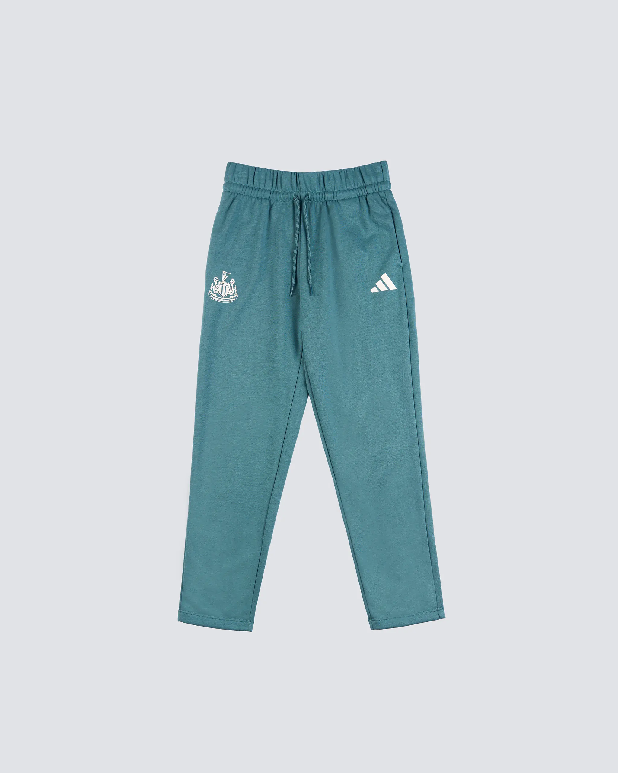 Newcastle United adidas Kid's Grey and Teal Tracksuit - Image 4