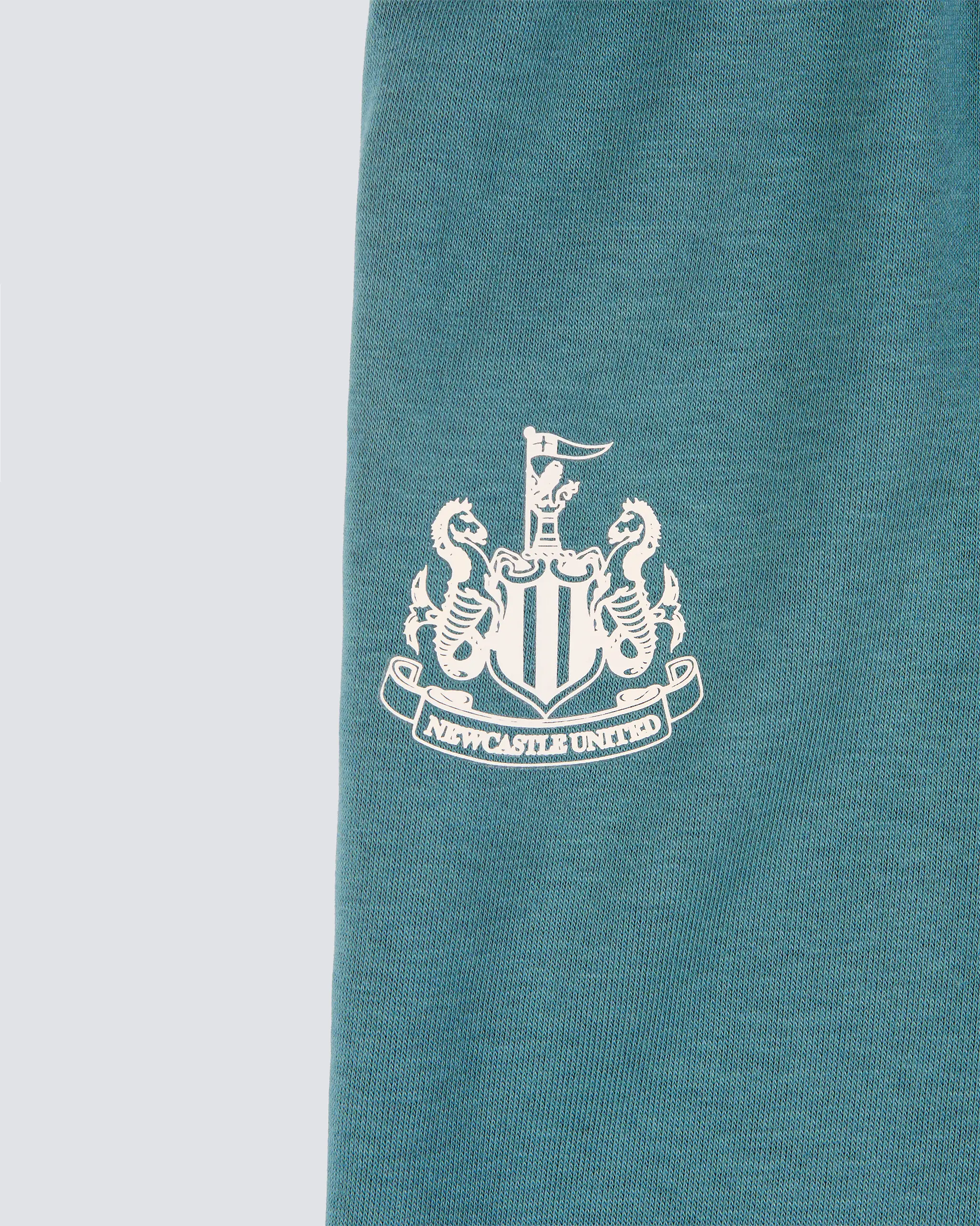 Newcastle United adidas Kid's Grey and Teal Tracksuit - Image 7