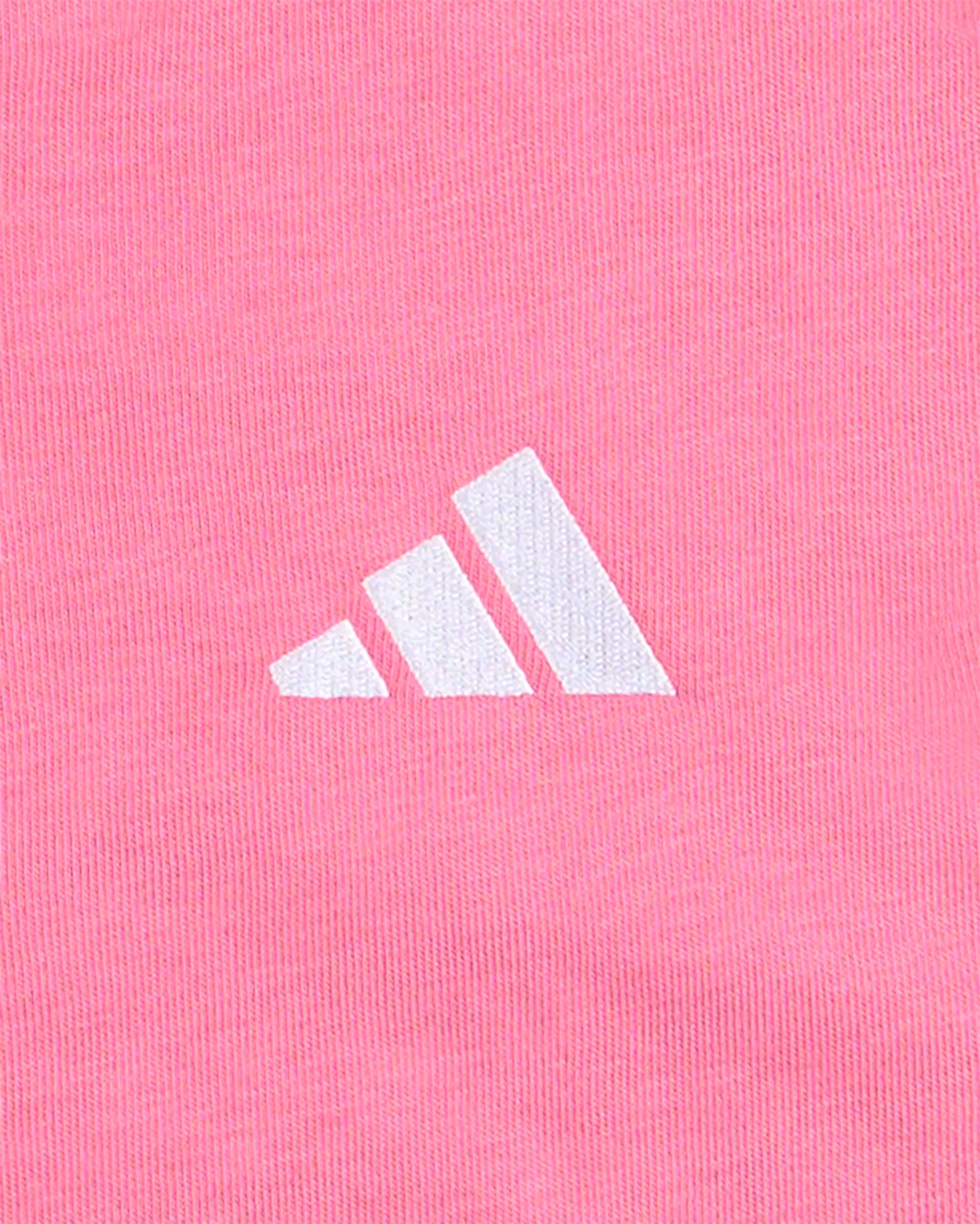 Newcastle United adidas Kid's Pink 3-Stripe Hoodie - Image 6