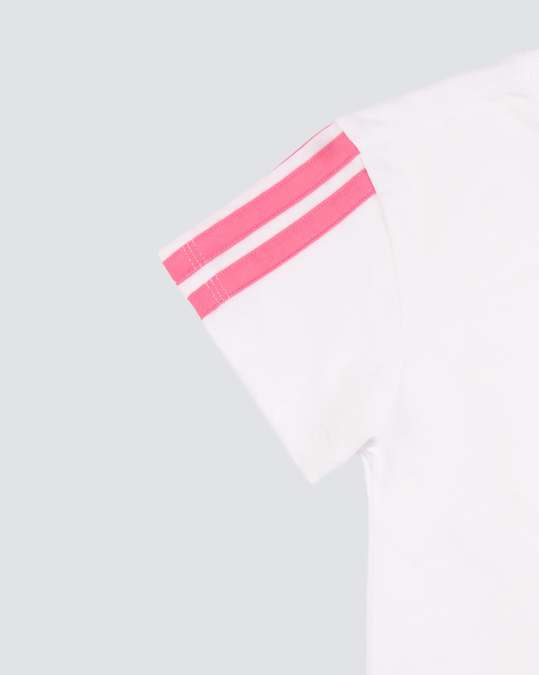 Newcastle United adidas Kid's White and Pink T-Shirt - Image 5
