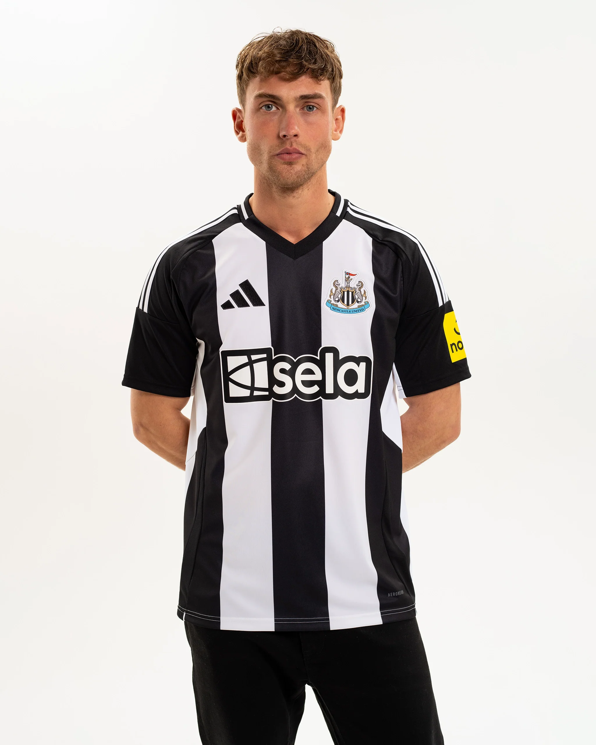 Newcastle United adidas 24/25 Limited Edition Sam Fender Men's Home Shirt - Image 5