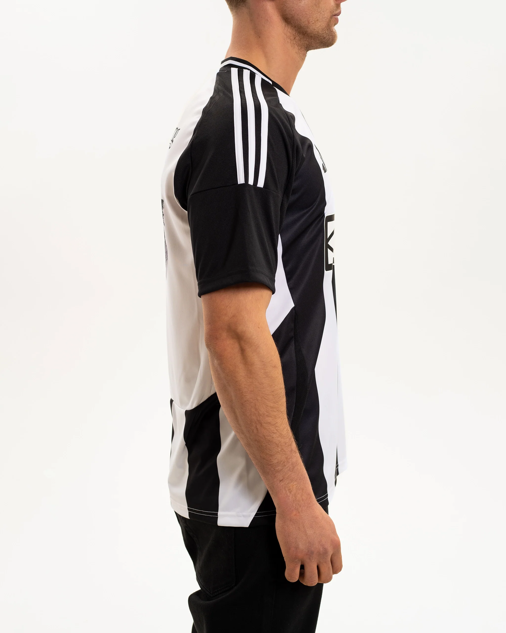 Newcastle United adidas 24/25 Limited Edition Sam Fender Men's Home Shirt - Image 8