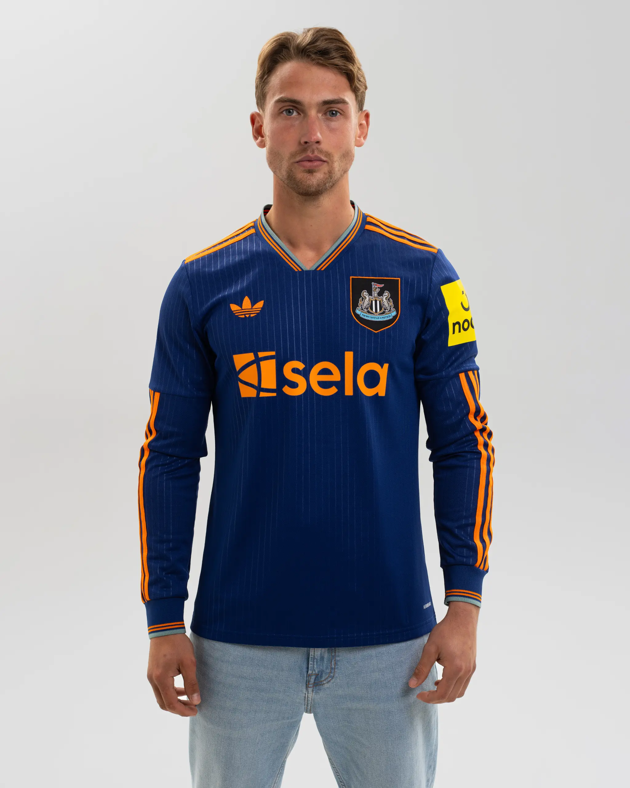 Newcastle United adidas 25/26 Long Sleeved Third Shirt - Image 3