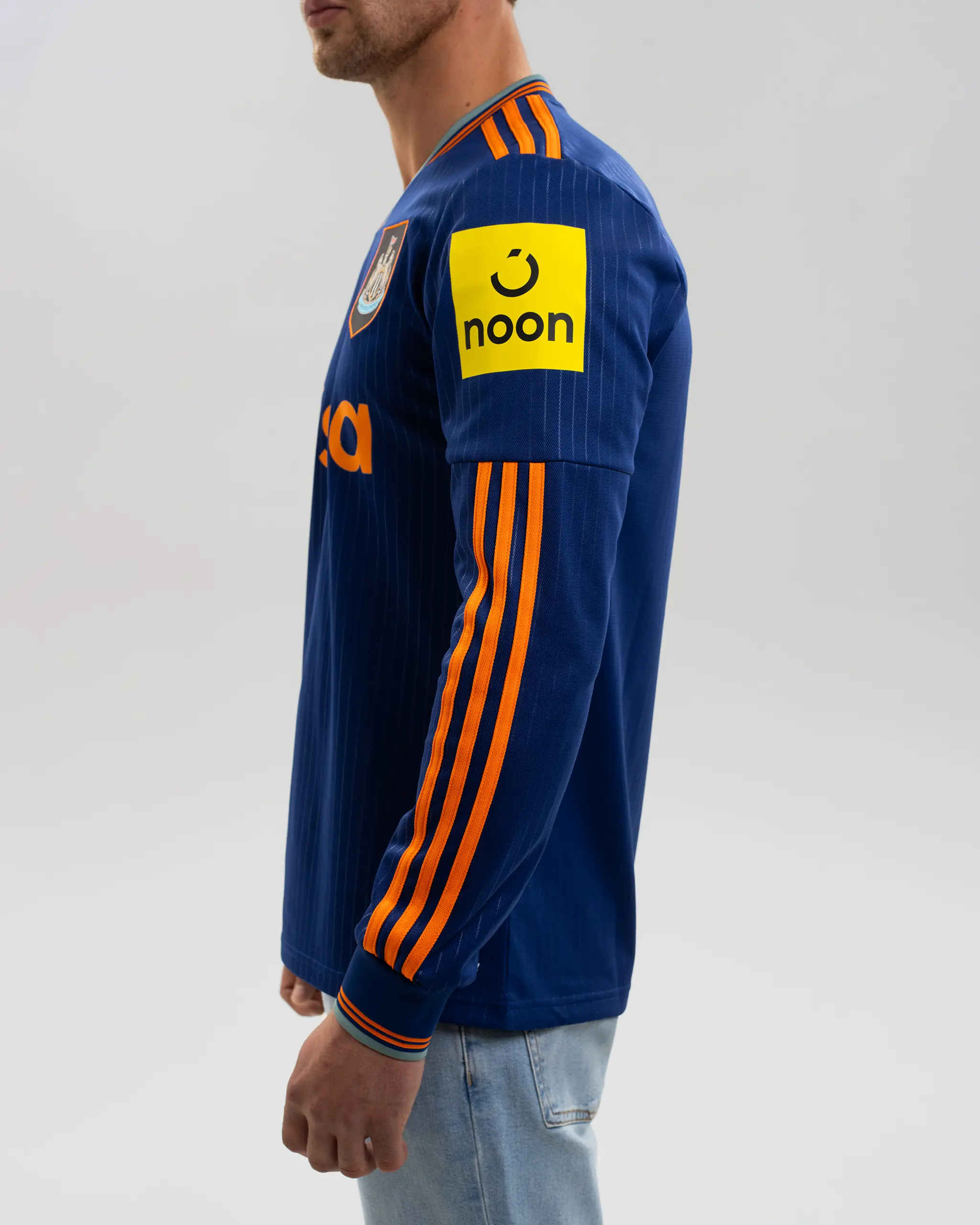 Newcastle United adidas 25/26 Long Sleeved Third Shirt - Image 8