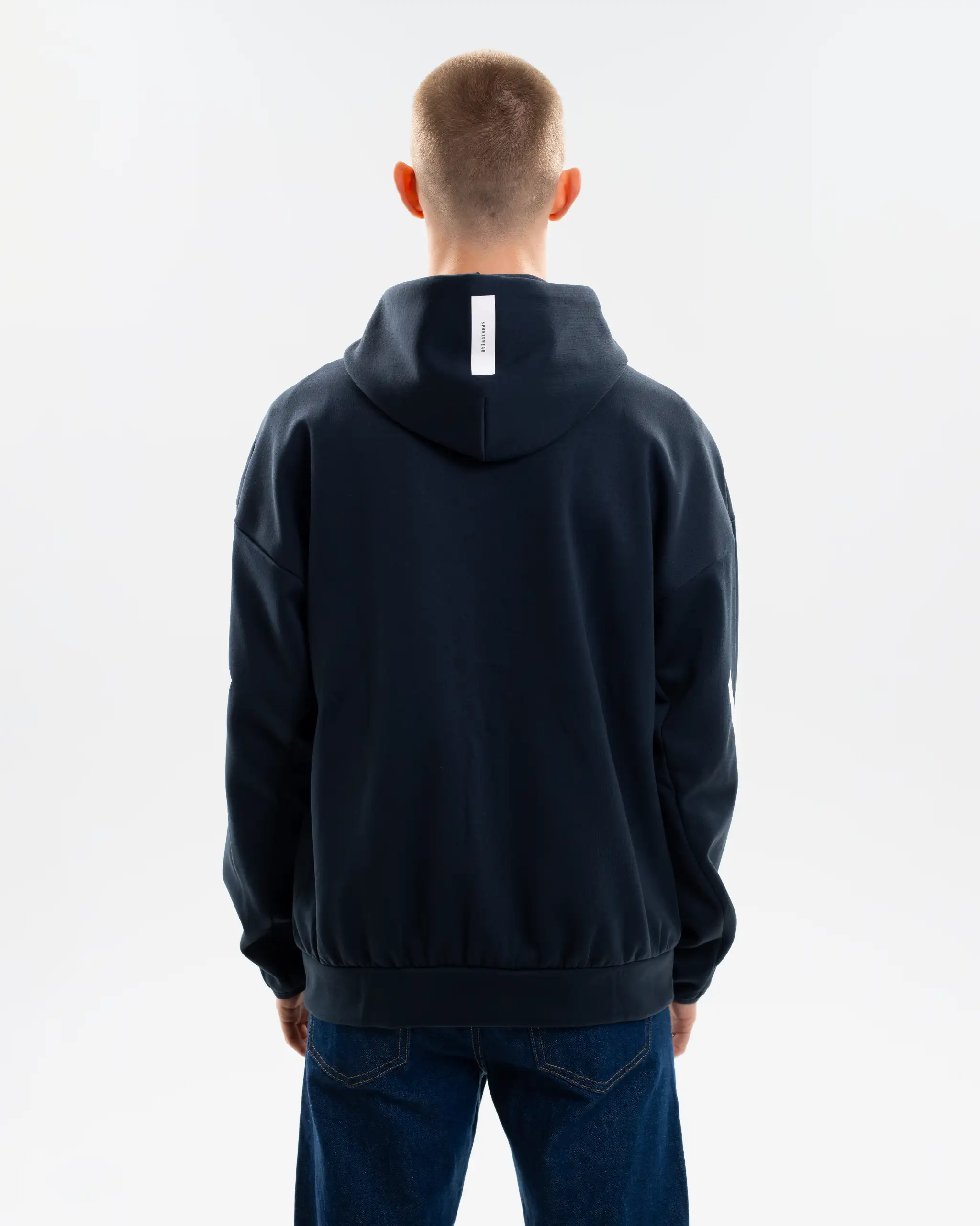Newcastle United adidas Z.N.E Men's Navy Zip Up Hoodie - Image 2