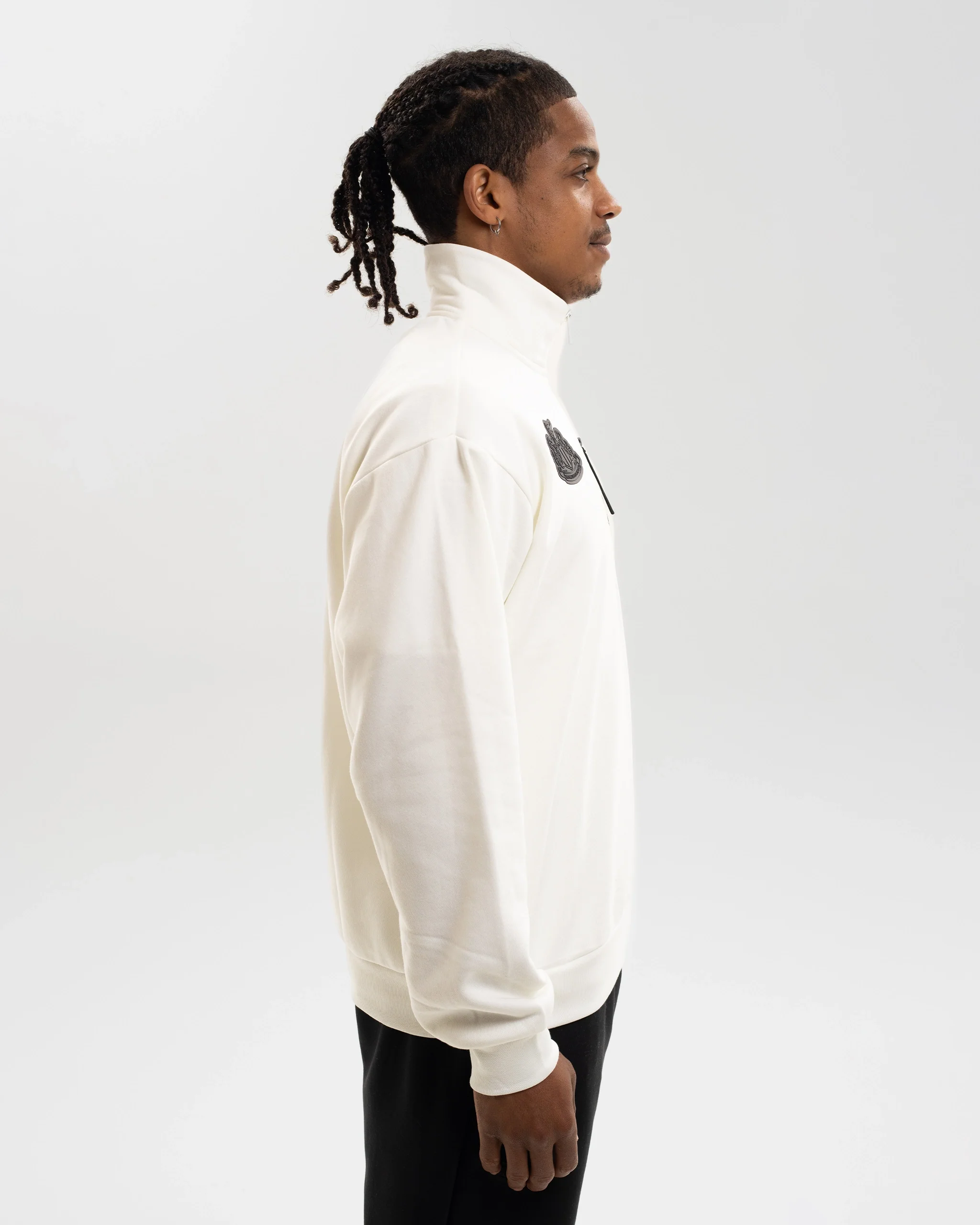Newcastle United adidas Men's Off White Sweatshirt - Image 7