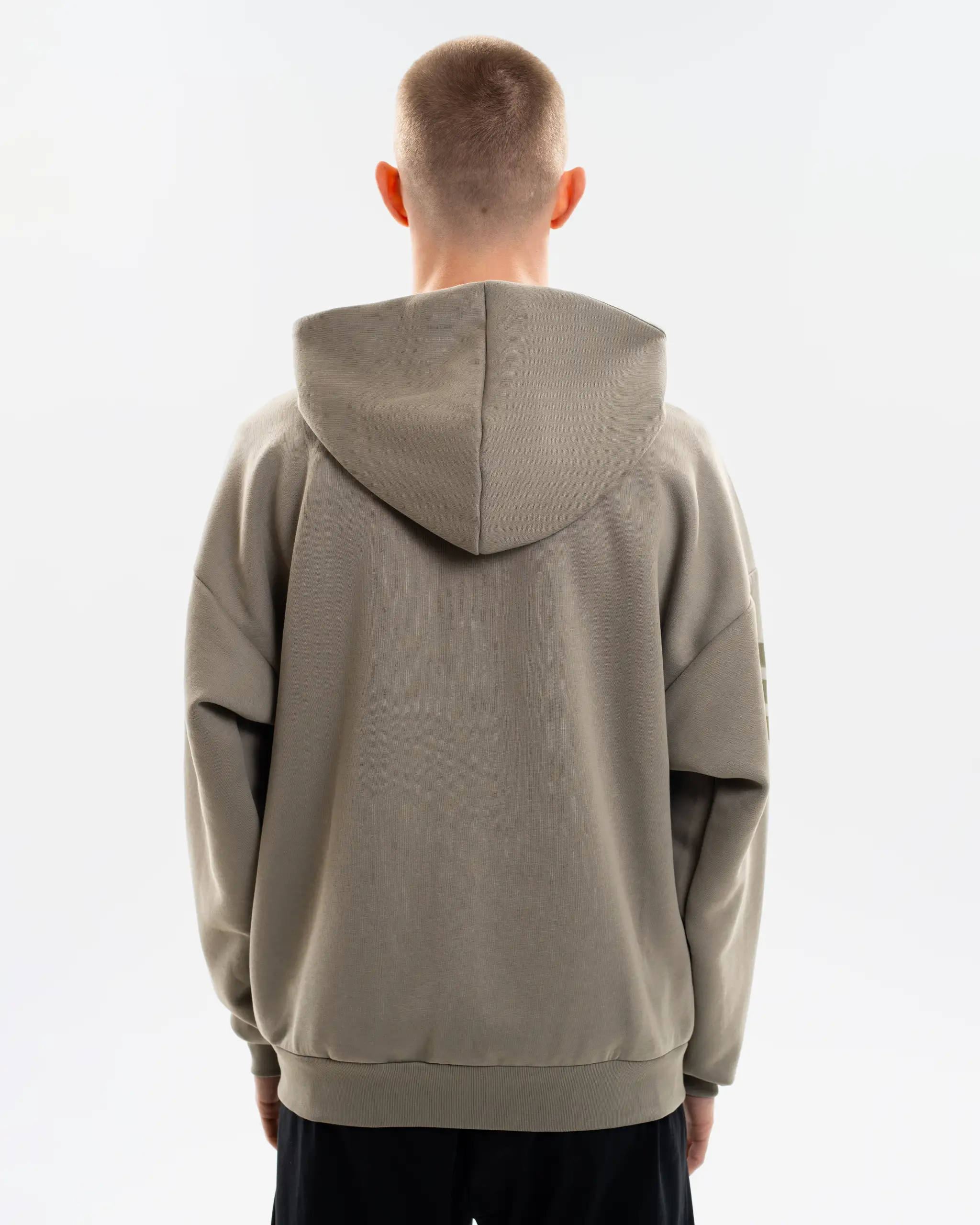 Newcastle United adidas Men's Pebble Zip Up Hoodie - Image 4