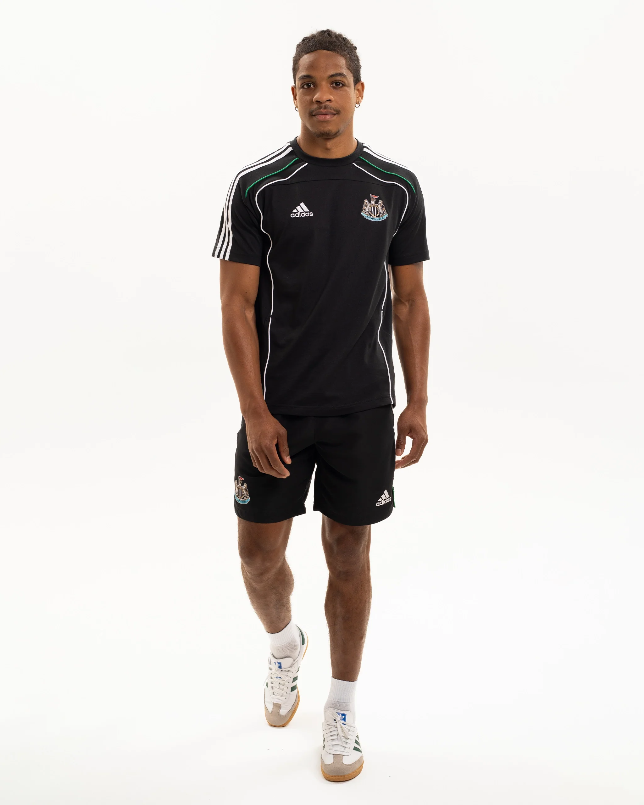 Newcastle United adidas Men's Urban Purist Black T-Shirt