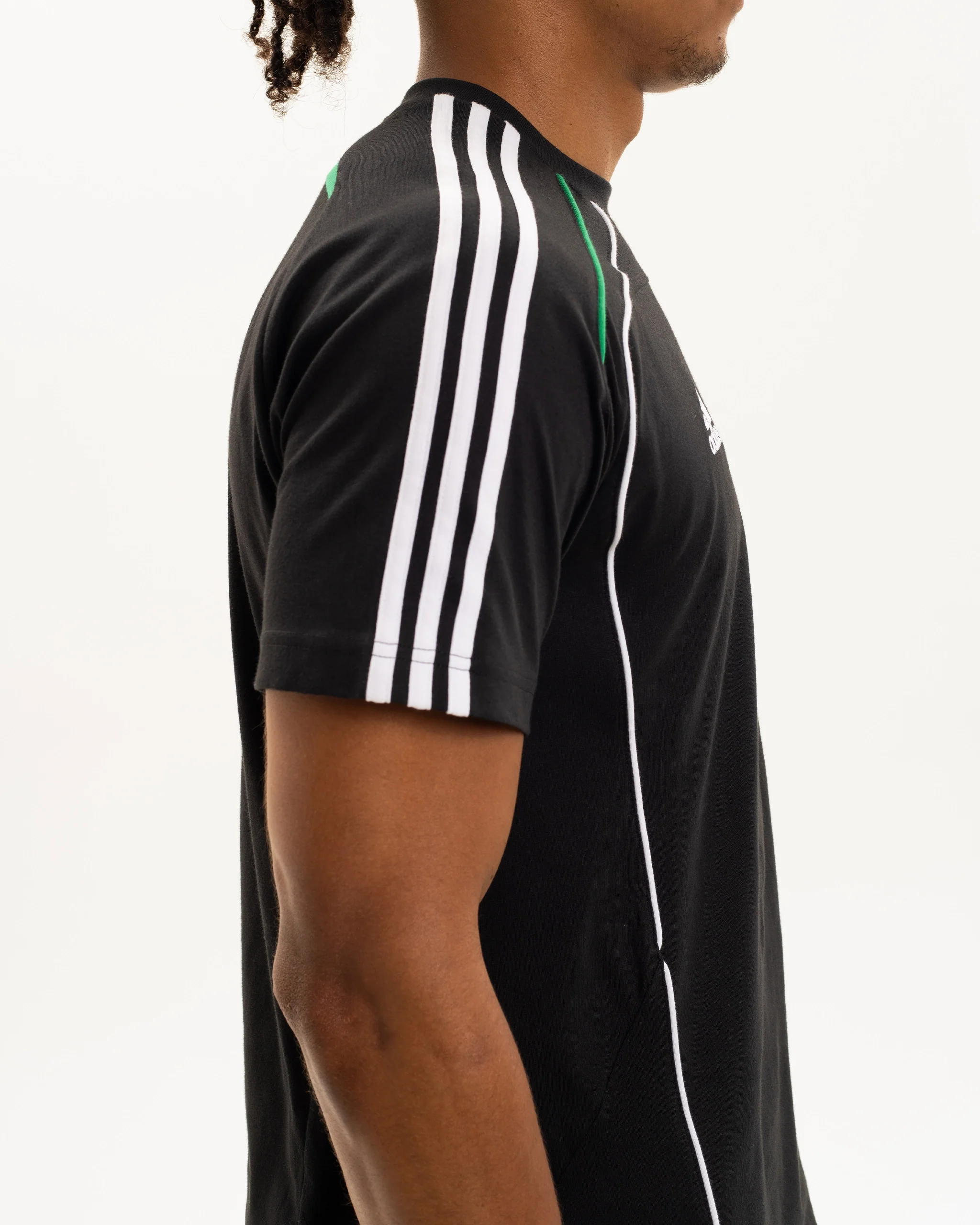 Newcastle United adidas Men's Urban Purist Black T-Shirt - Image 6