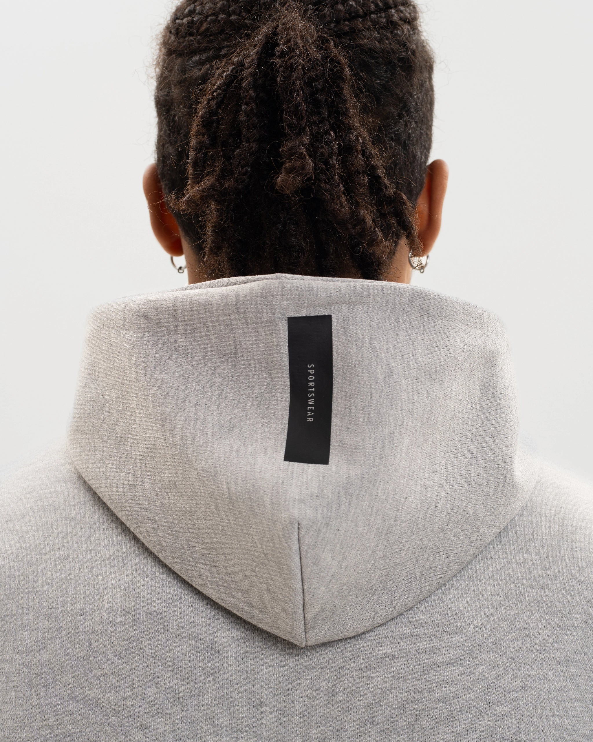 Newcastle United adidas Men's Z.N.E. Grey Full Zip Hoodie - Image 4