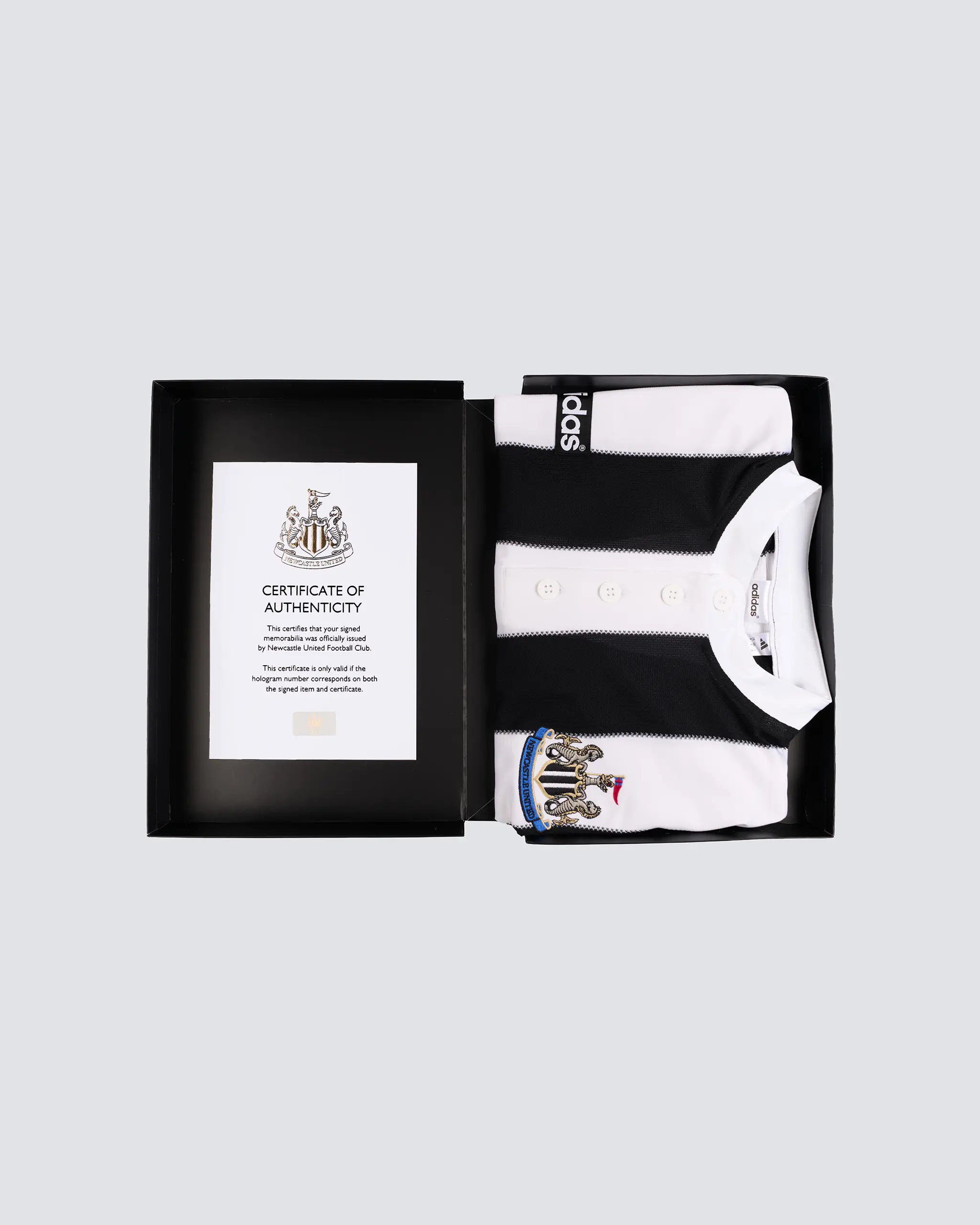 Newcastle United adidas Retro 1995-97 ASPRILLA Signed Home Shirt