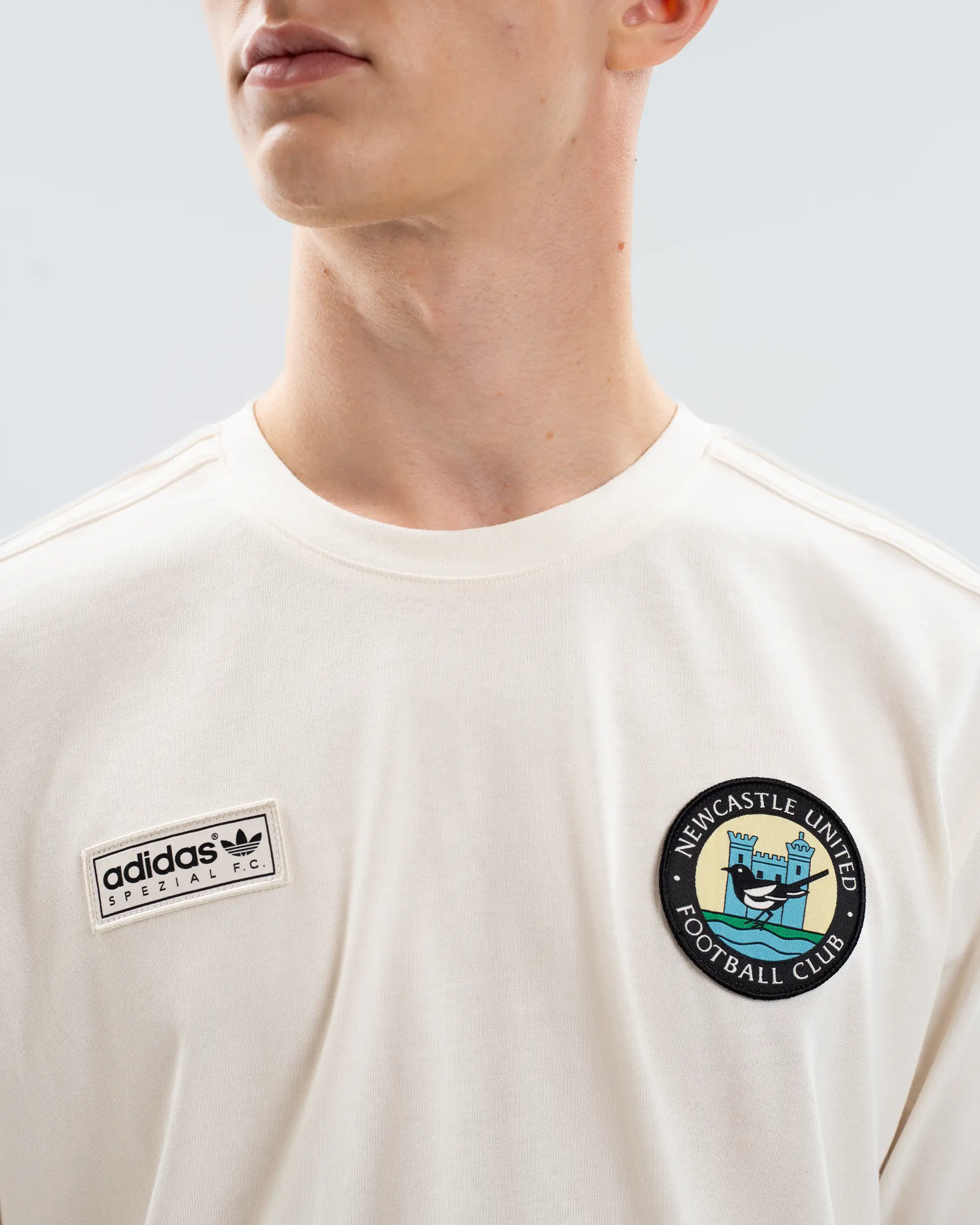 Newcastle United adidas SPZL F.C. T-Shirt - Image 3