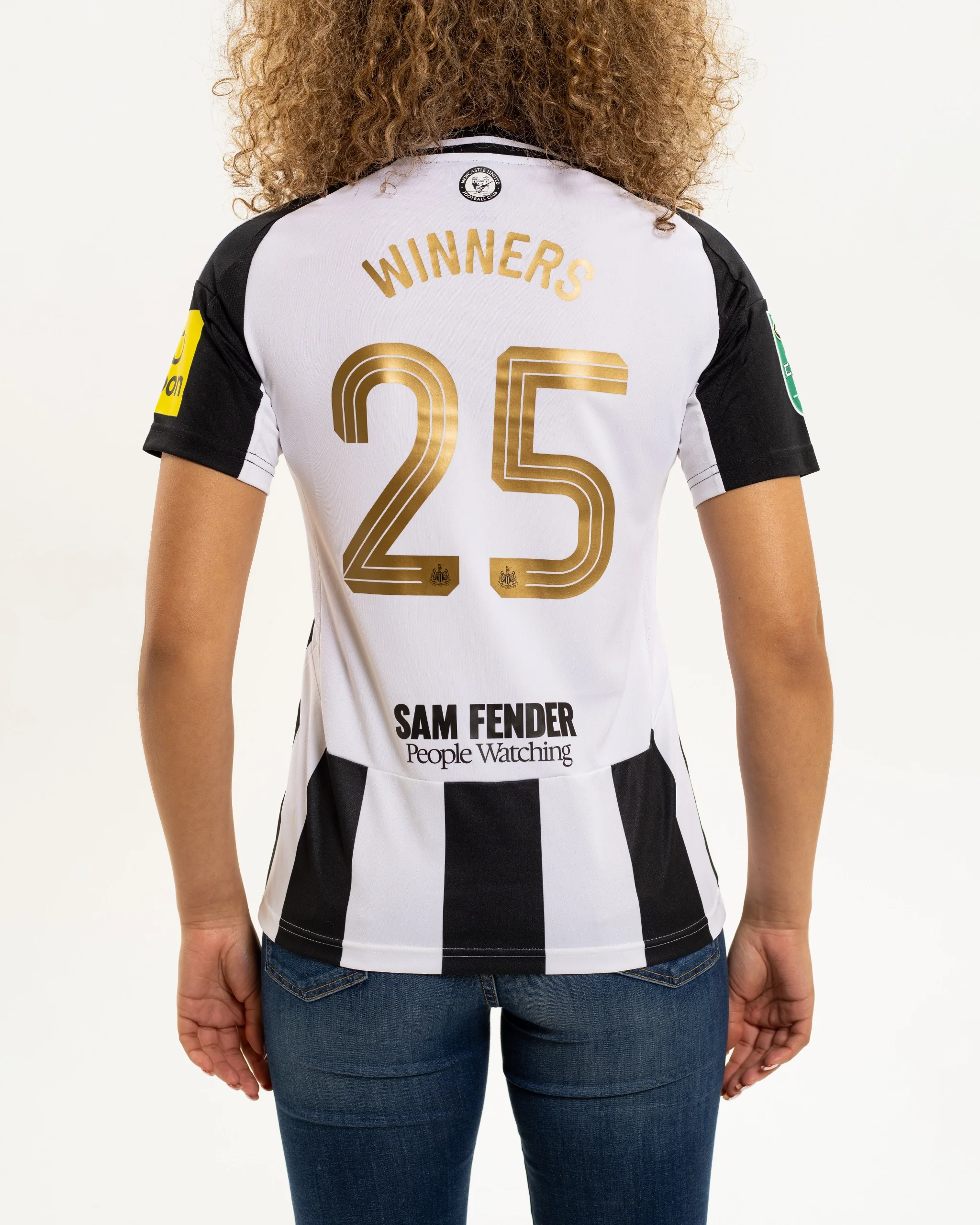 Newcastle United adidas Women's Carabao Cup 2025 Winners Shirt - Image 8
