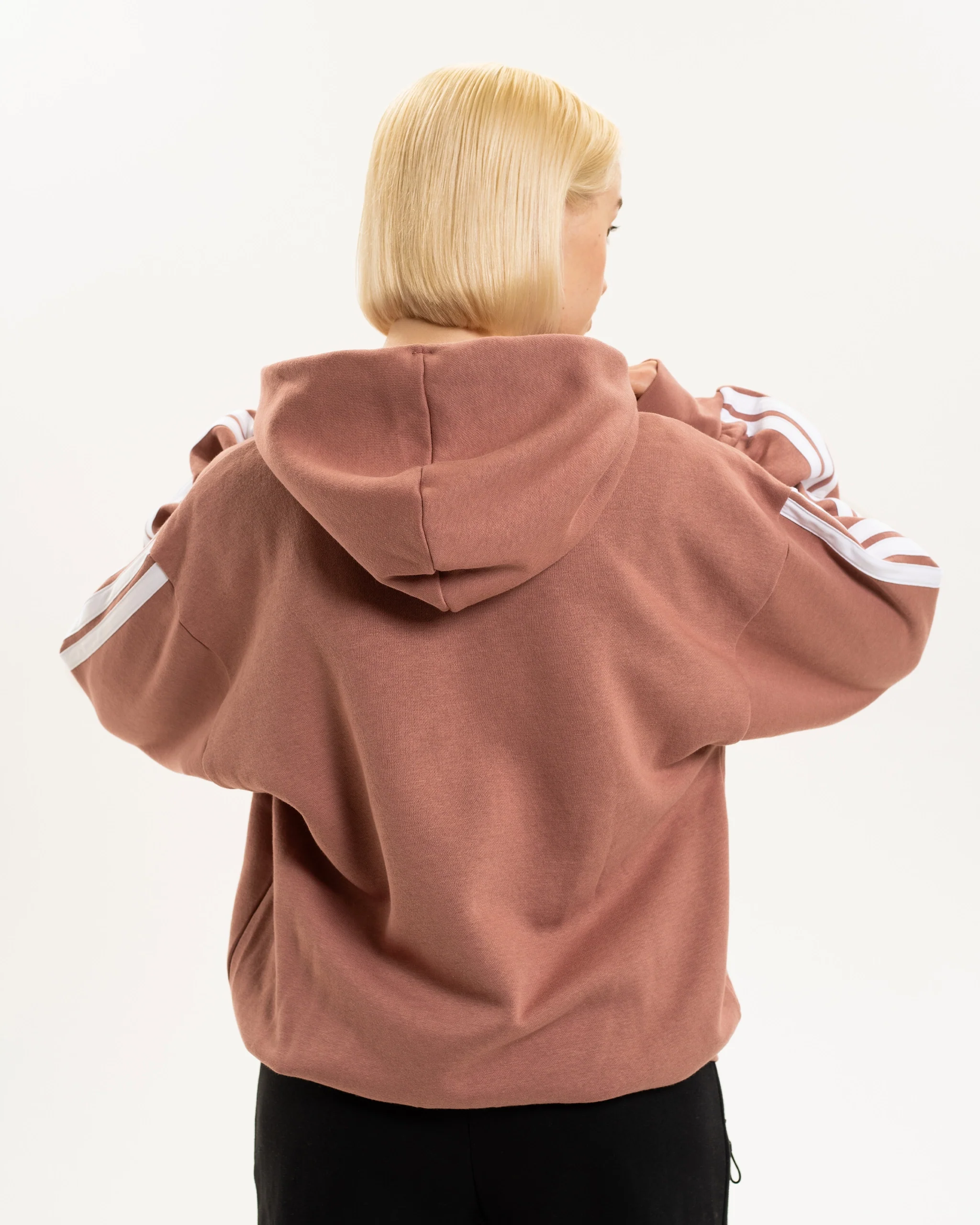 Newcastle United adidas Women's Warm Clay Full Zip Hoodie - Image 4