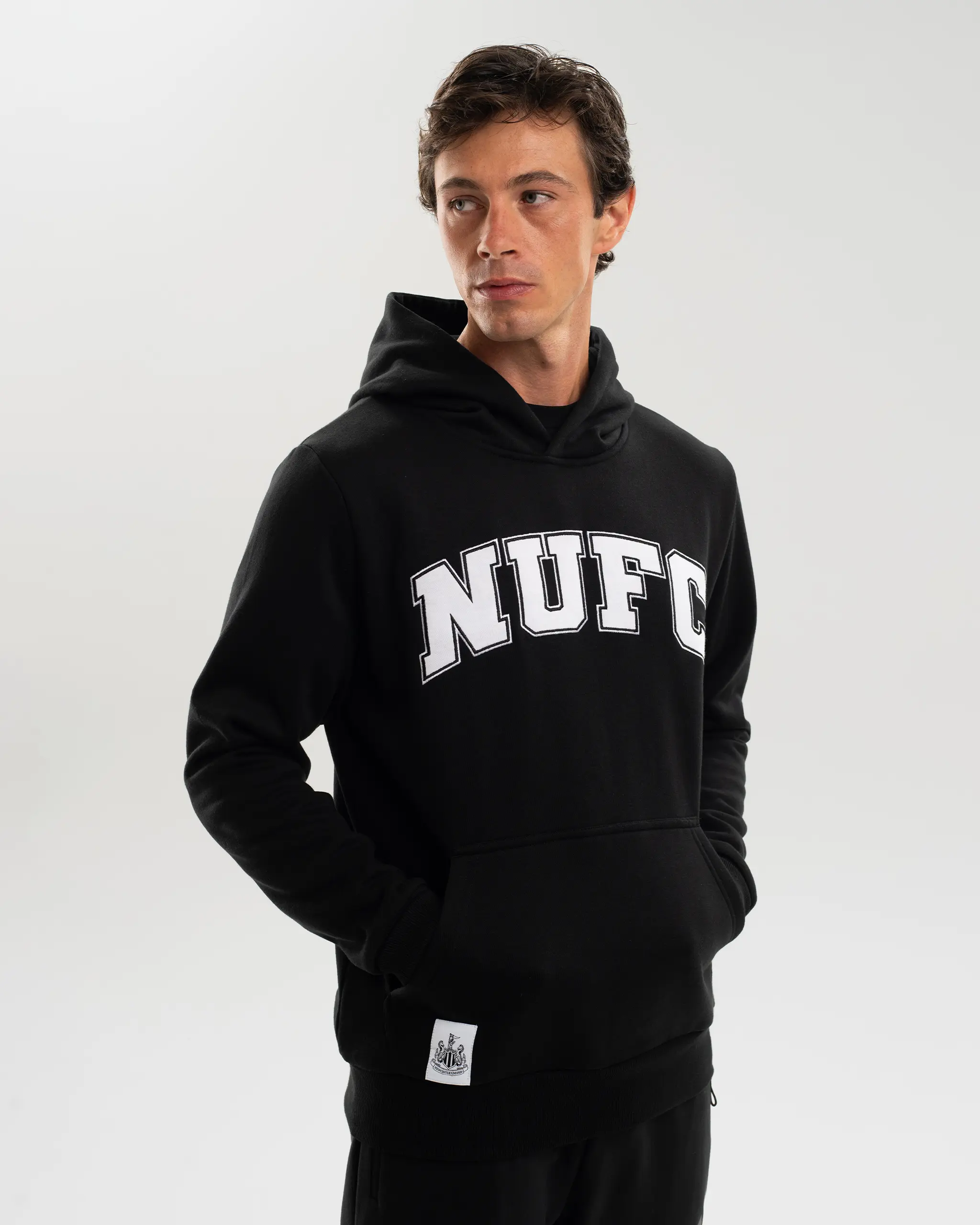 Newcastle United Adults NUFC Black Hoodie - Image 3