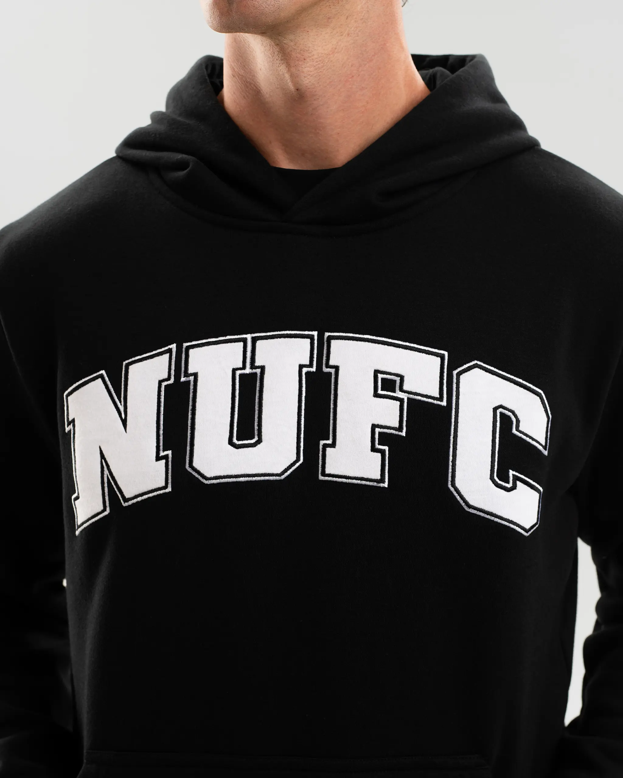 Newcastle United Adults NUFC Black Hoodie - Image 4