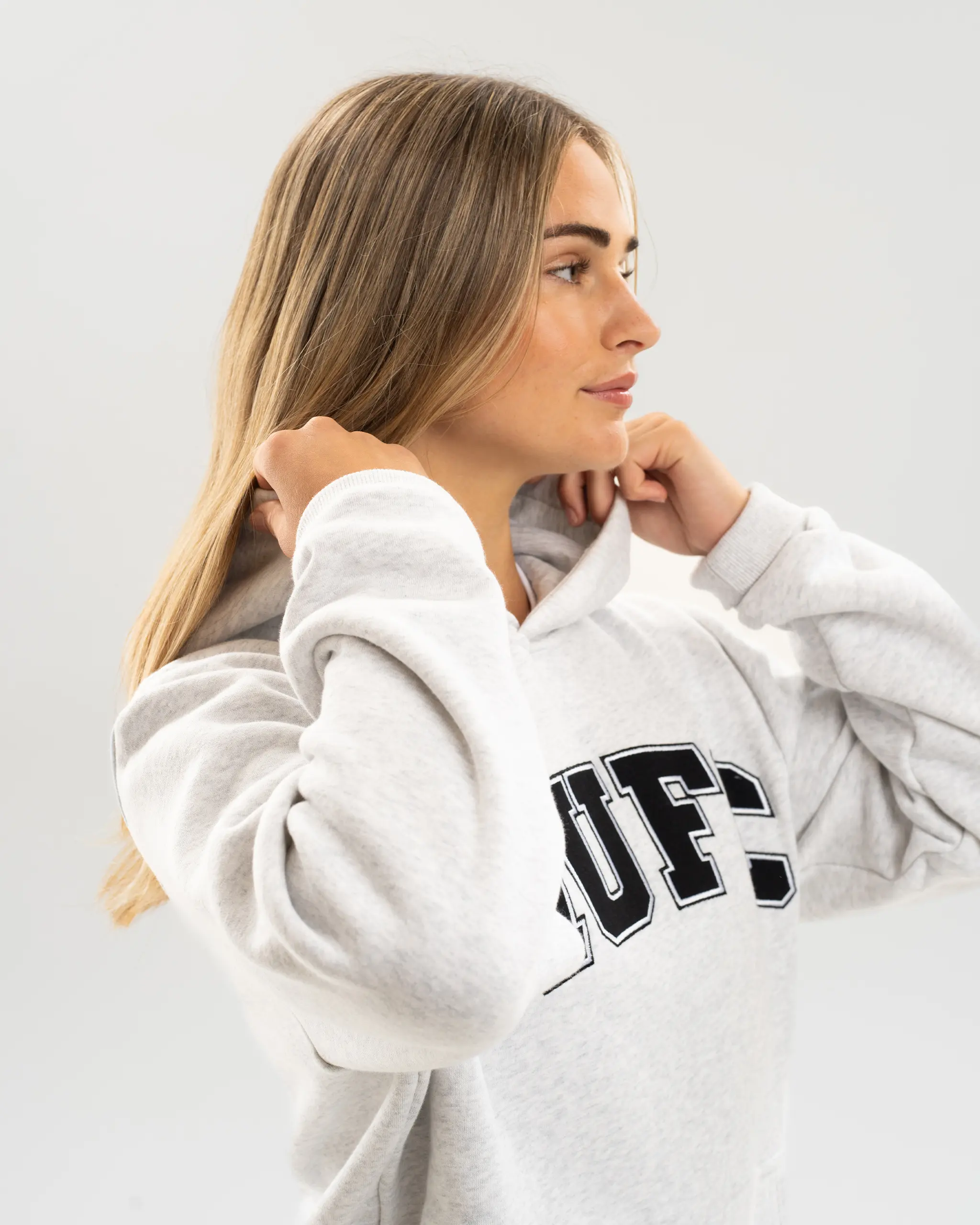 Newcastle United Adults NUFC Glacier Grey Hoodie - Image 6