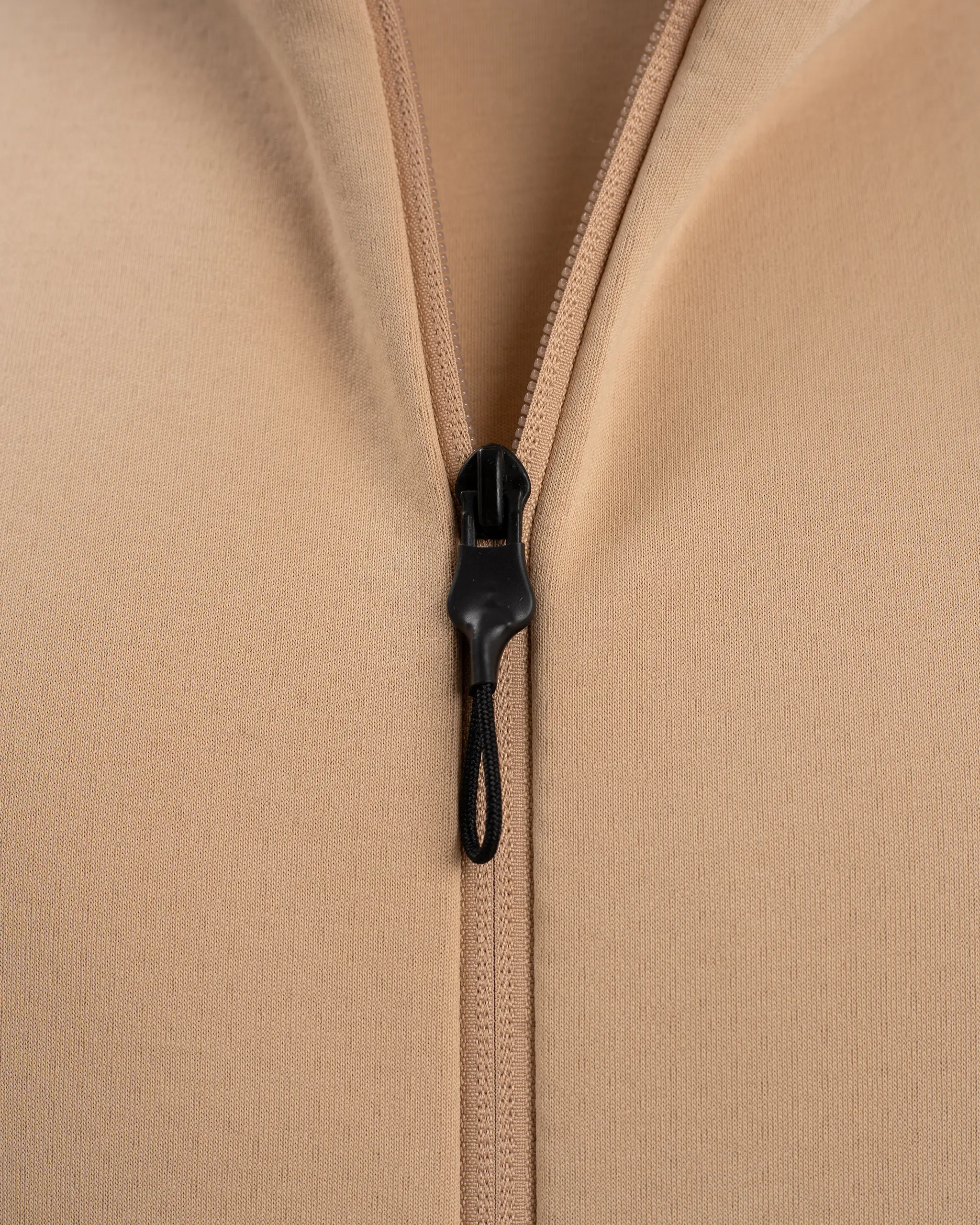 Newcastle United adidas Men's Z.N.E. Beige Full Zip Hoodie - Image 8