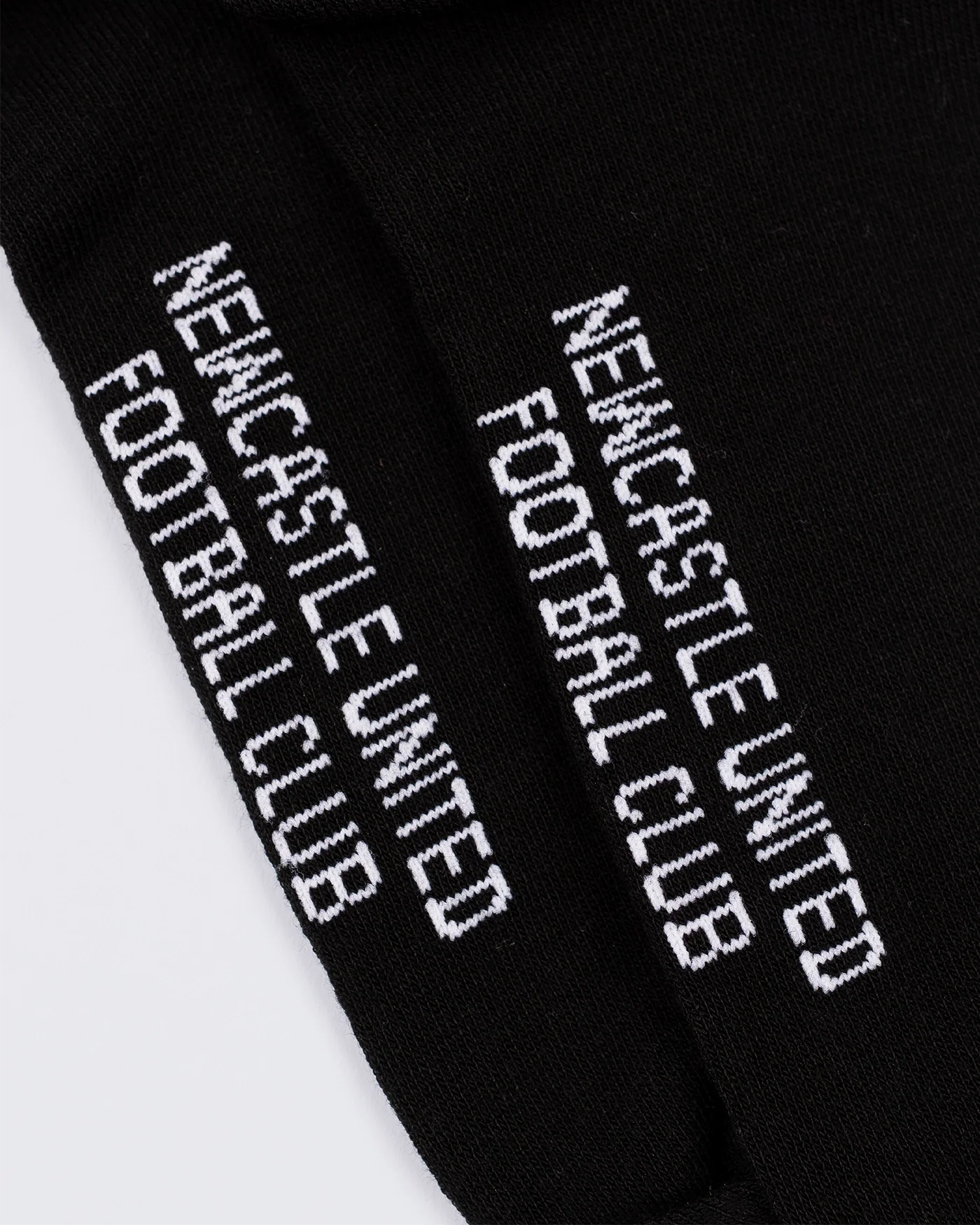 Newcastle United Black and White Striped Socks - Image 2
