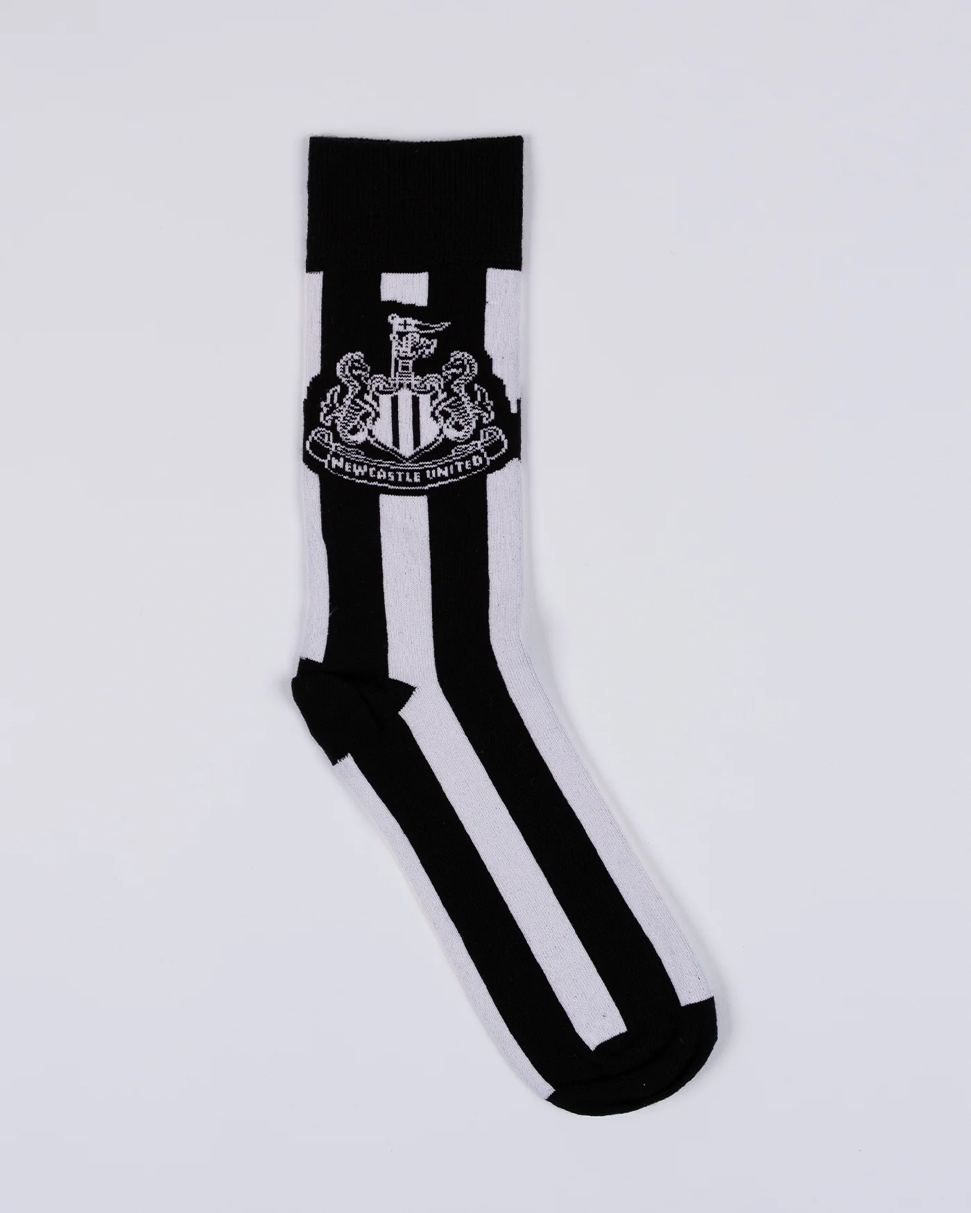 Newcastle United Black and White Striped Socks - Image 4
