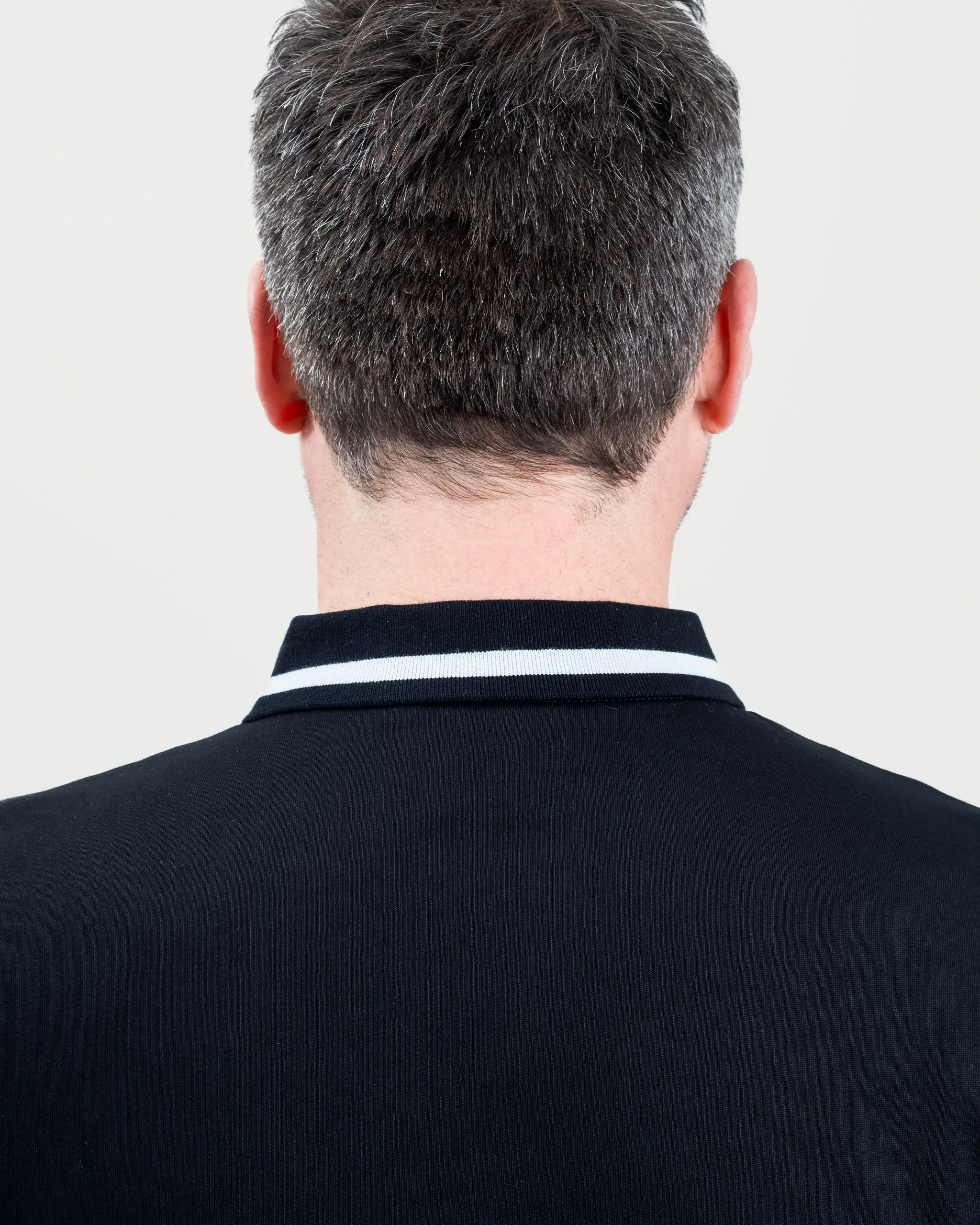 Newcastle United Black Tipped Polo Shirt - Image 4