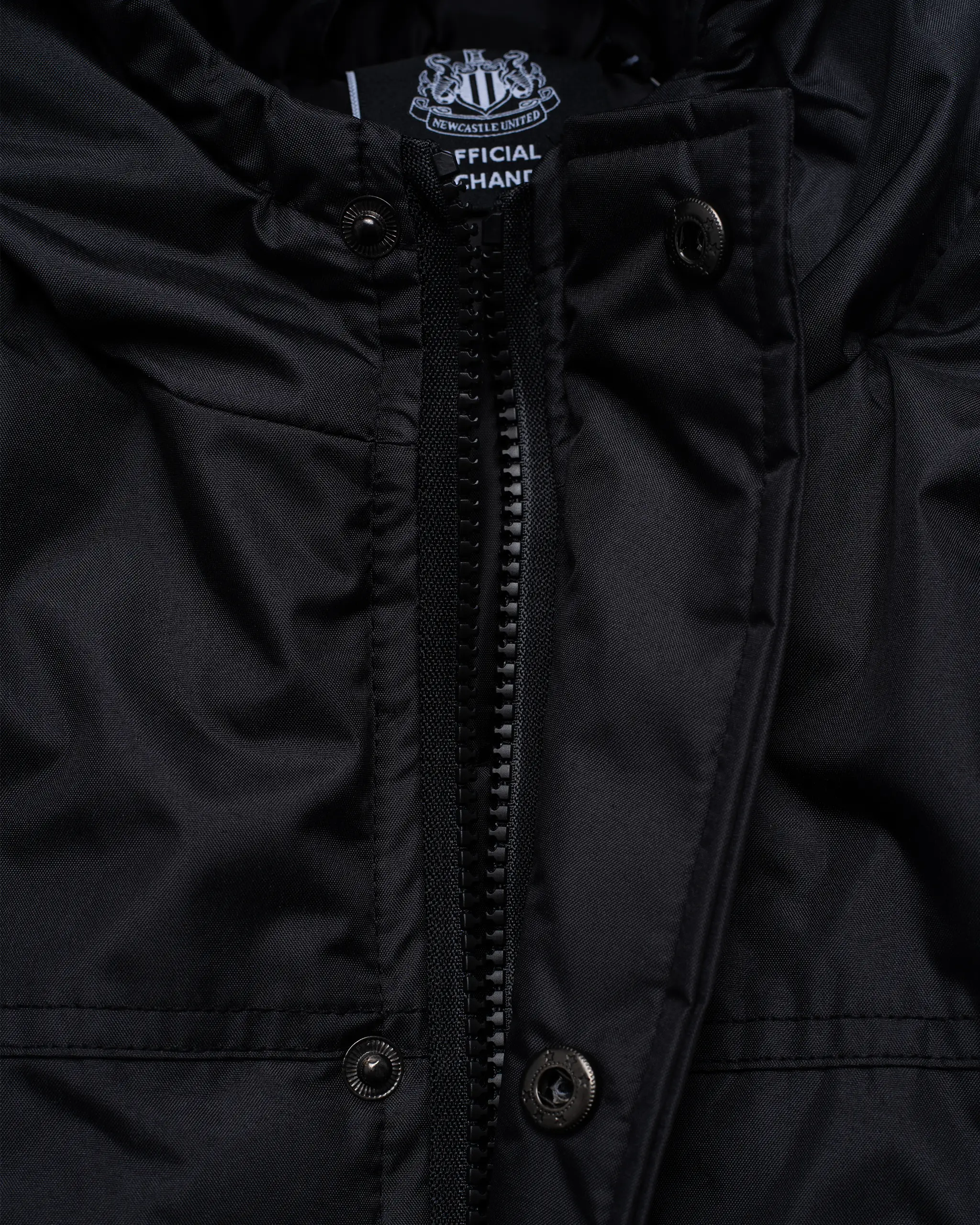 Newcastle United Kids' Black Terrace Long Jacket - Image 7