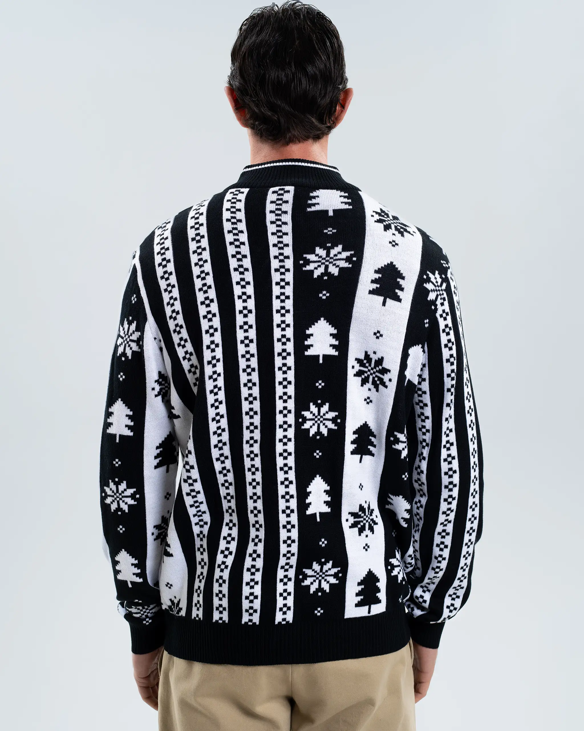Newcastle United Christmas 1/4 Zip Jumper - Image 7