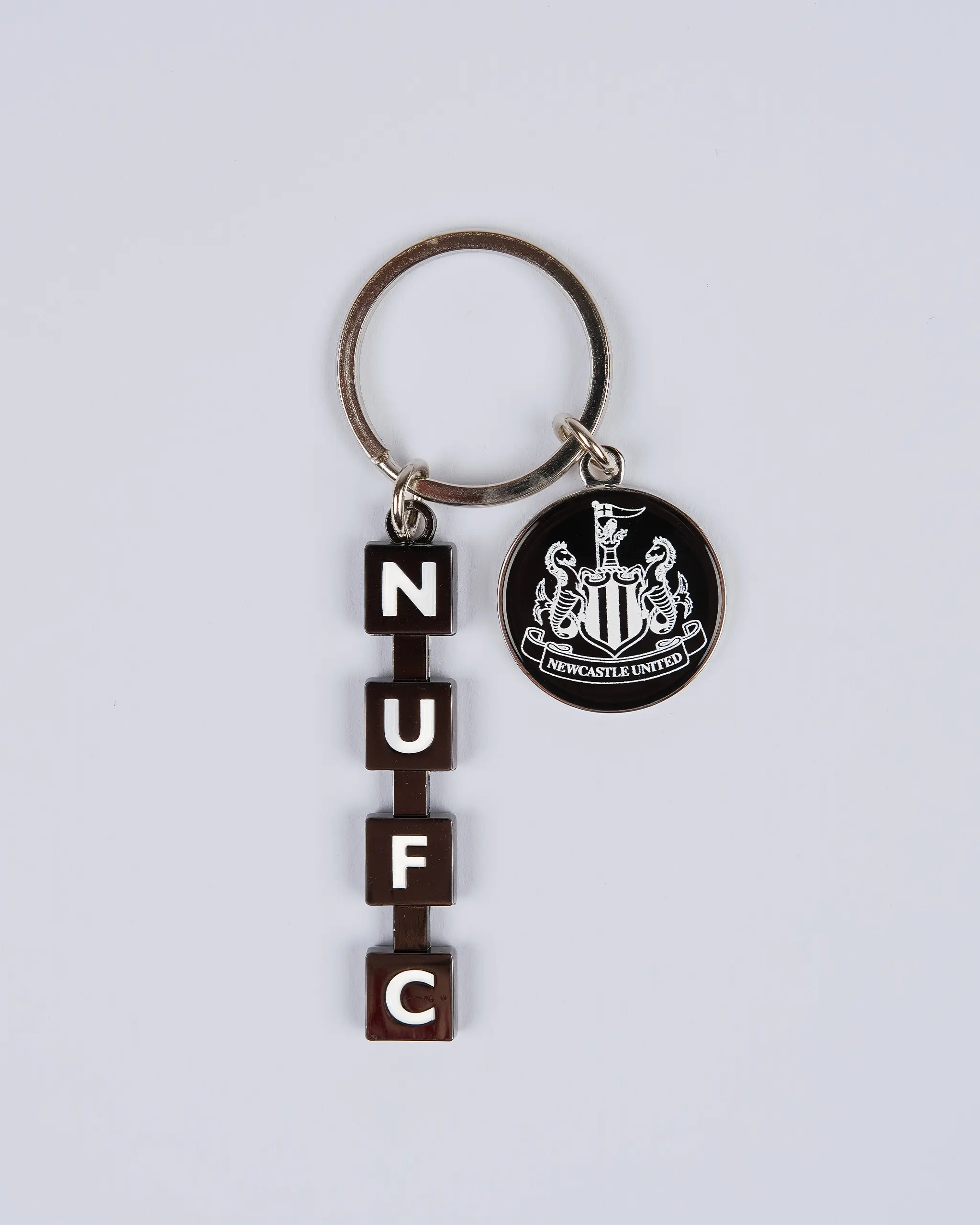Newcastle United Crest & Letter Keyring