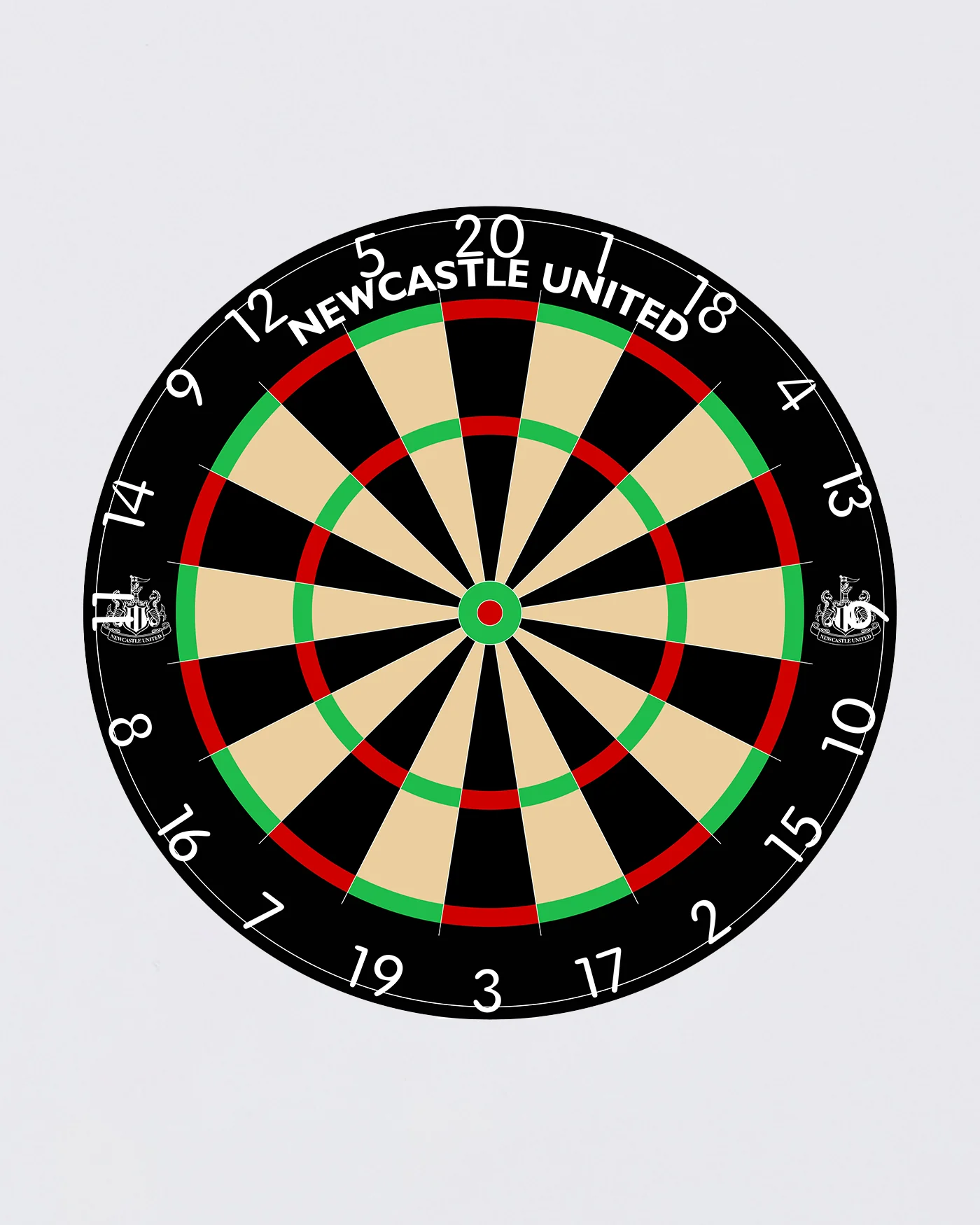 Newcastle United Dartboard