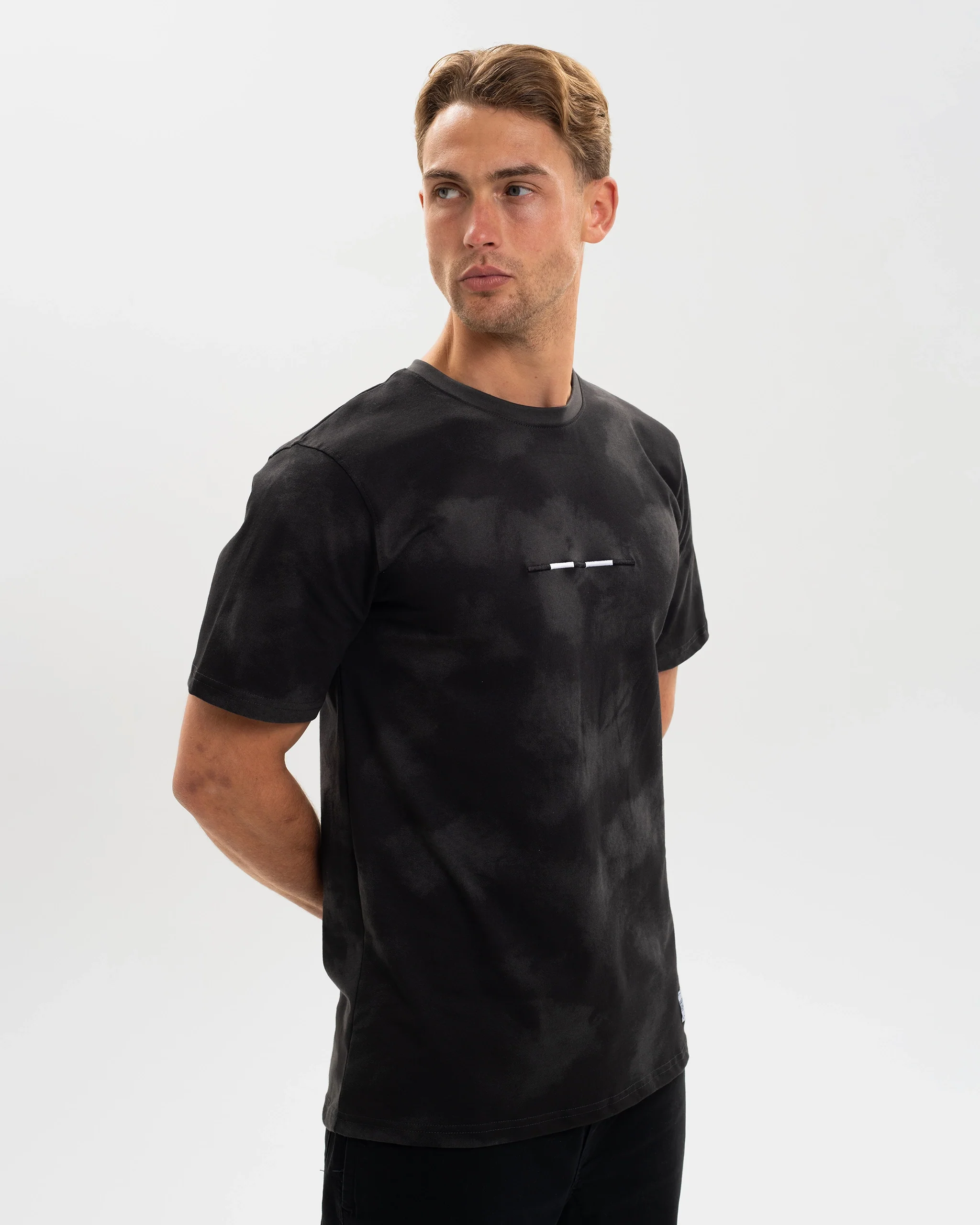 Newcastle United Graphic Charcoal Washed T-Shirt - Image 2