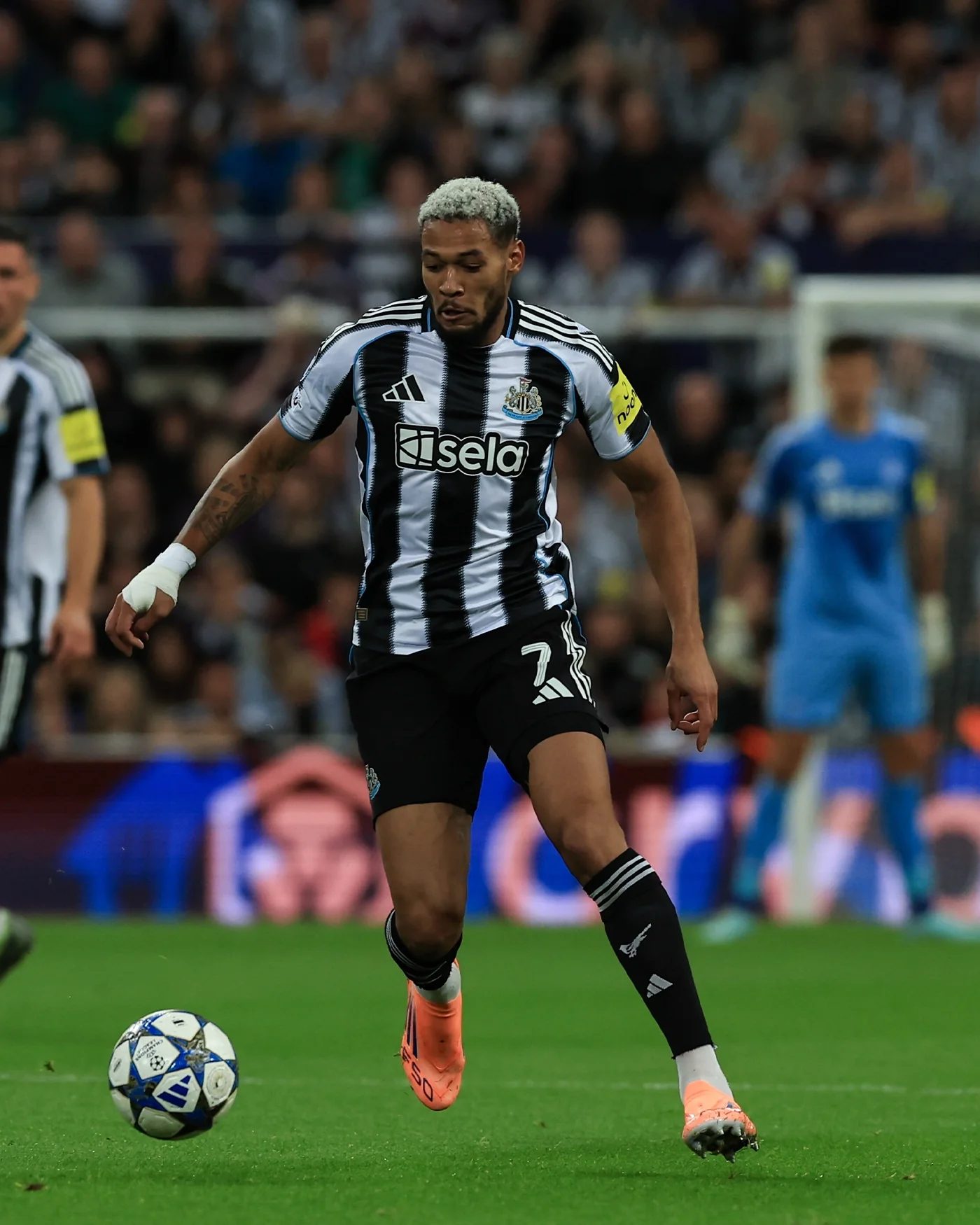 Newcastle United JOELINTON 25/26 Match Worn Shirt - Barcelona Champions League (H) - Image 4