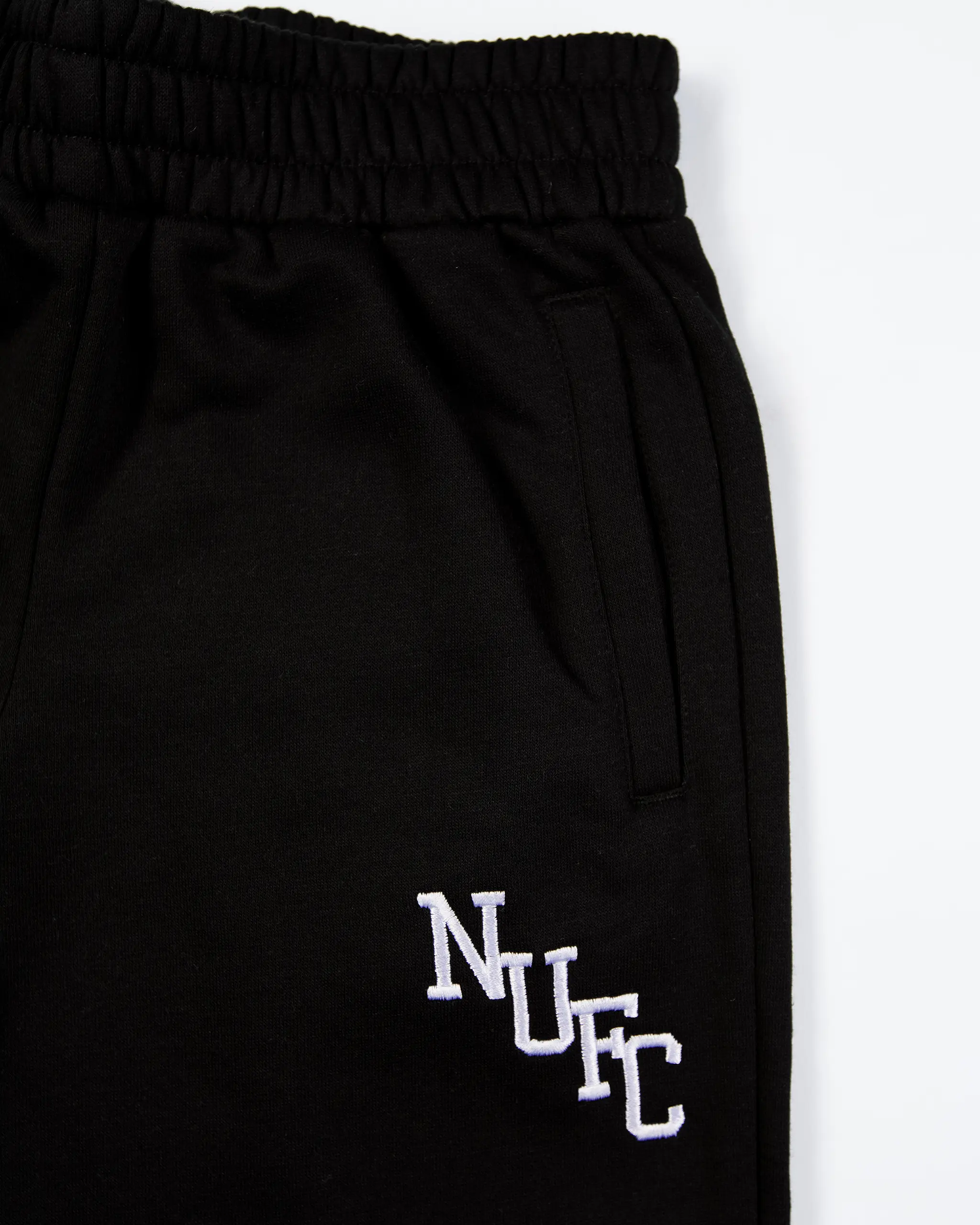 Newcastle United Kids' Black Collegiate Joggers - Image 4