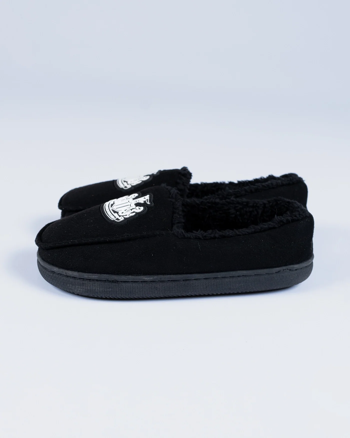 Newcastle United Kids' Black Fleece Lined Slippers - Image 3