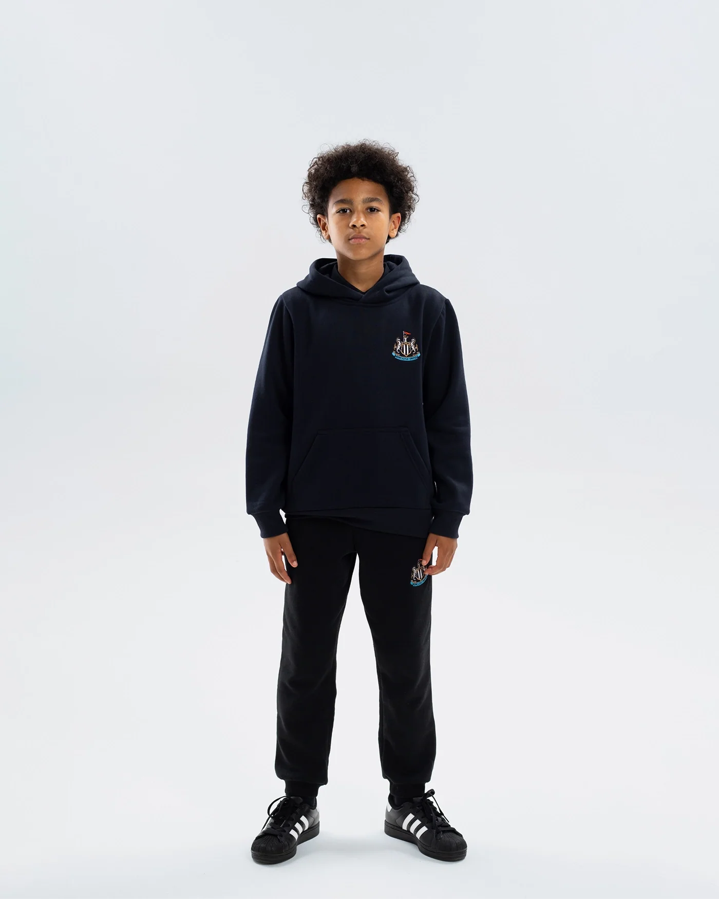 Newcastle United Kids' Essentials Range Navy Hoodie - Image 2
