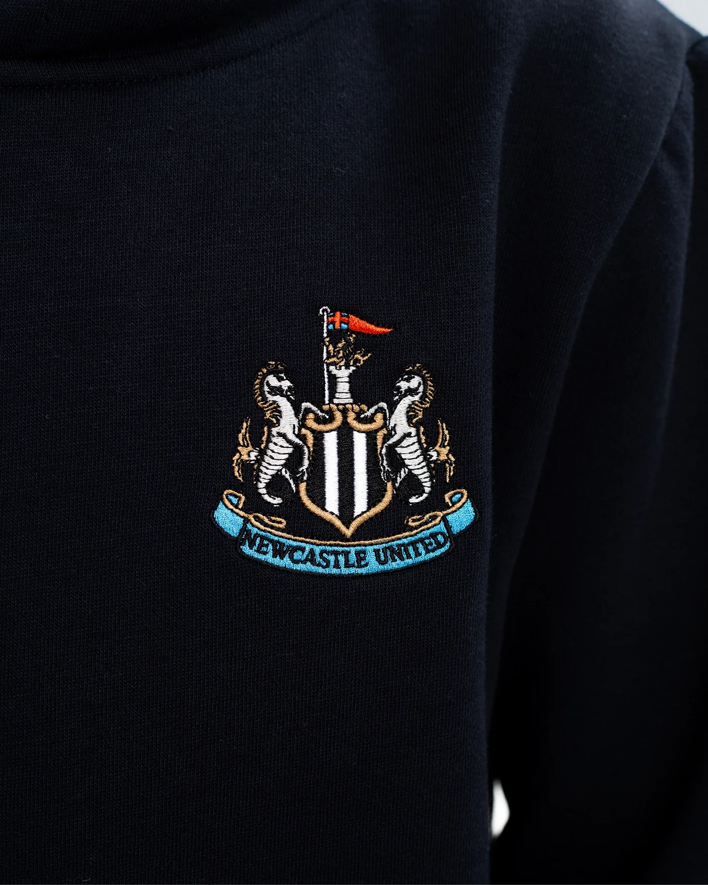 Newcastle United Kids' Essentials Range Navy Hoodie - Image 3