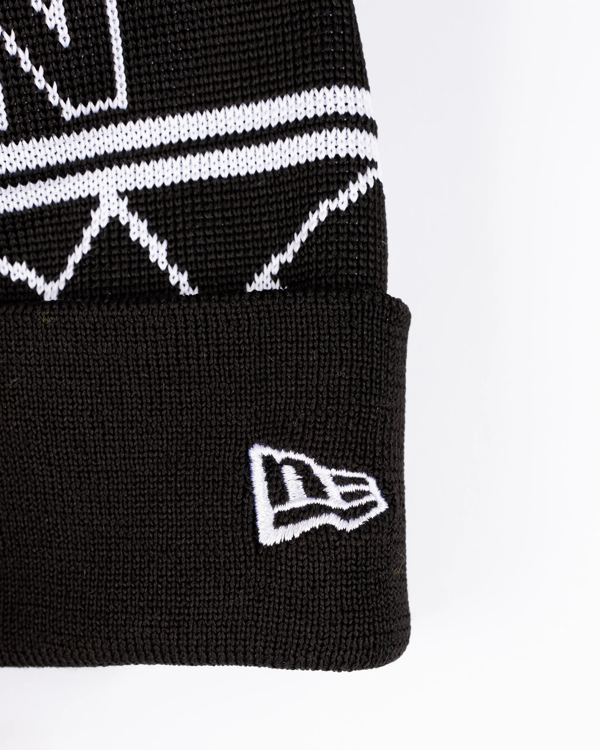 Newcastle United New Era Kids' Toon Army Knit Beanie Hat - Image 4