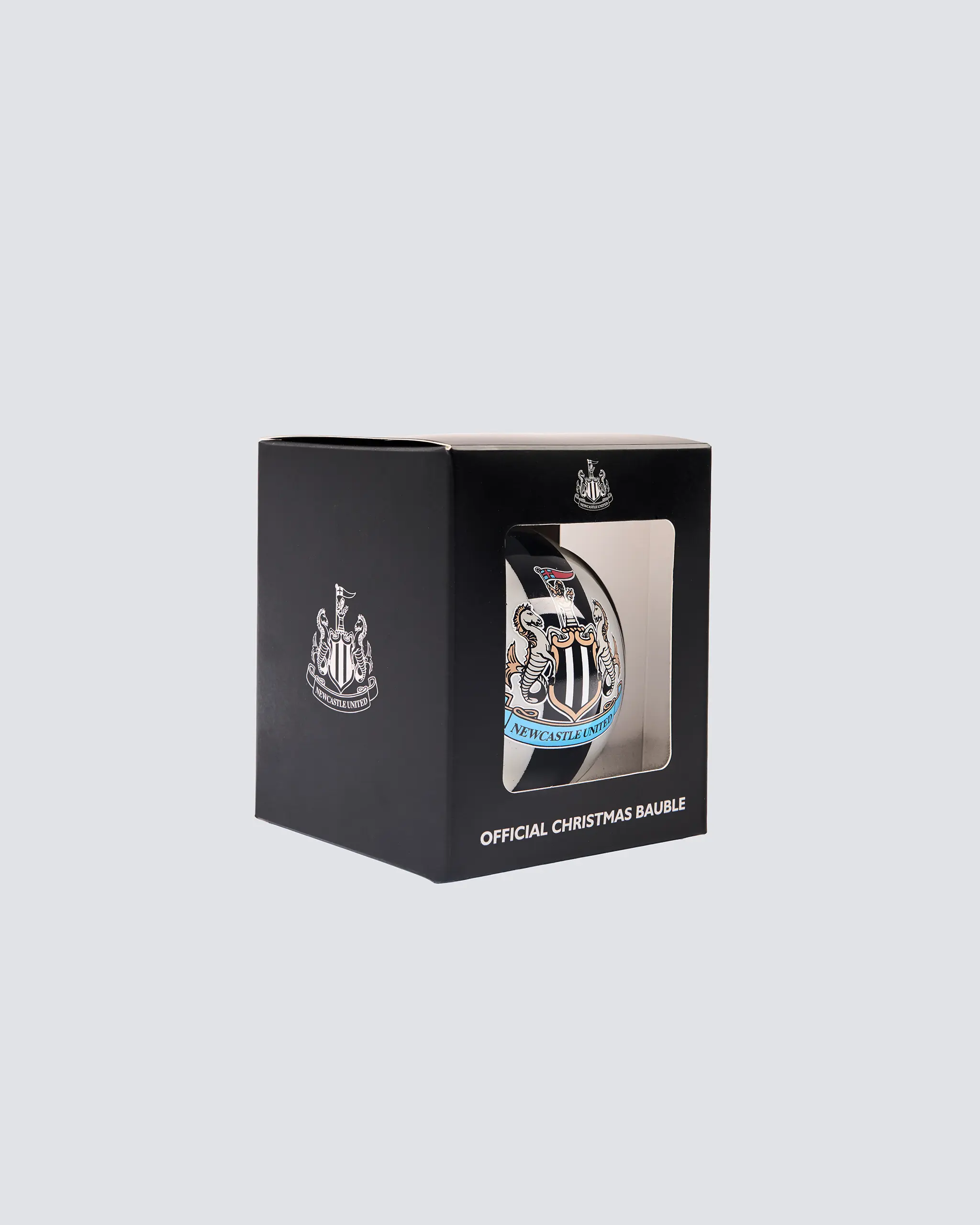 Newcastle United Large Glass Christmas Bauble - Image 5