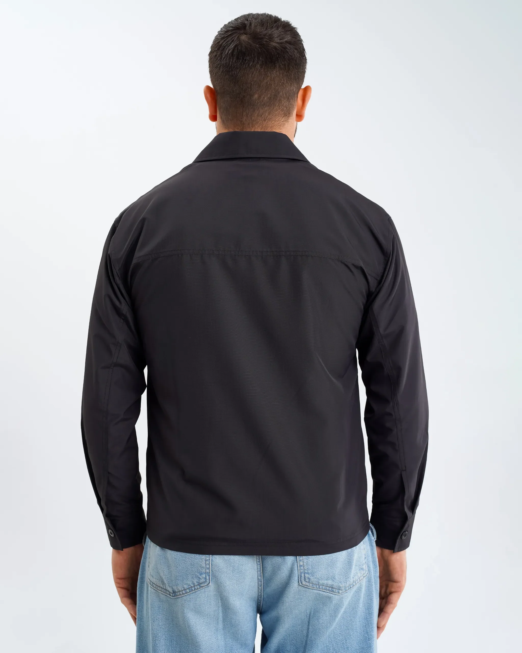 Newcastle United Men's Black Overshirt - Image 6