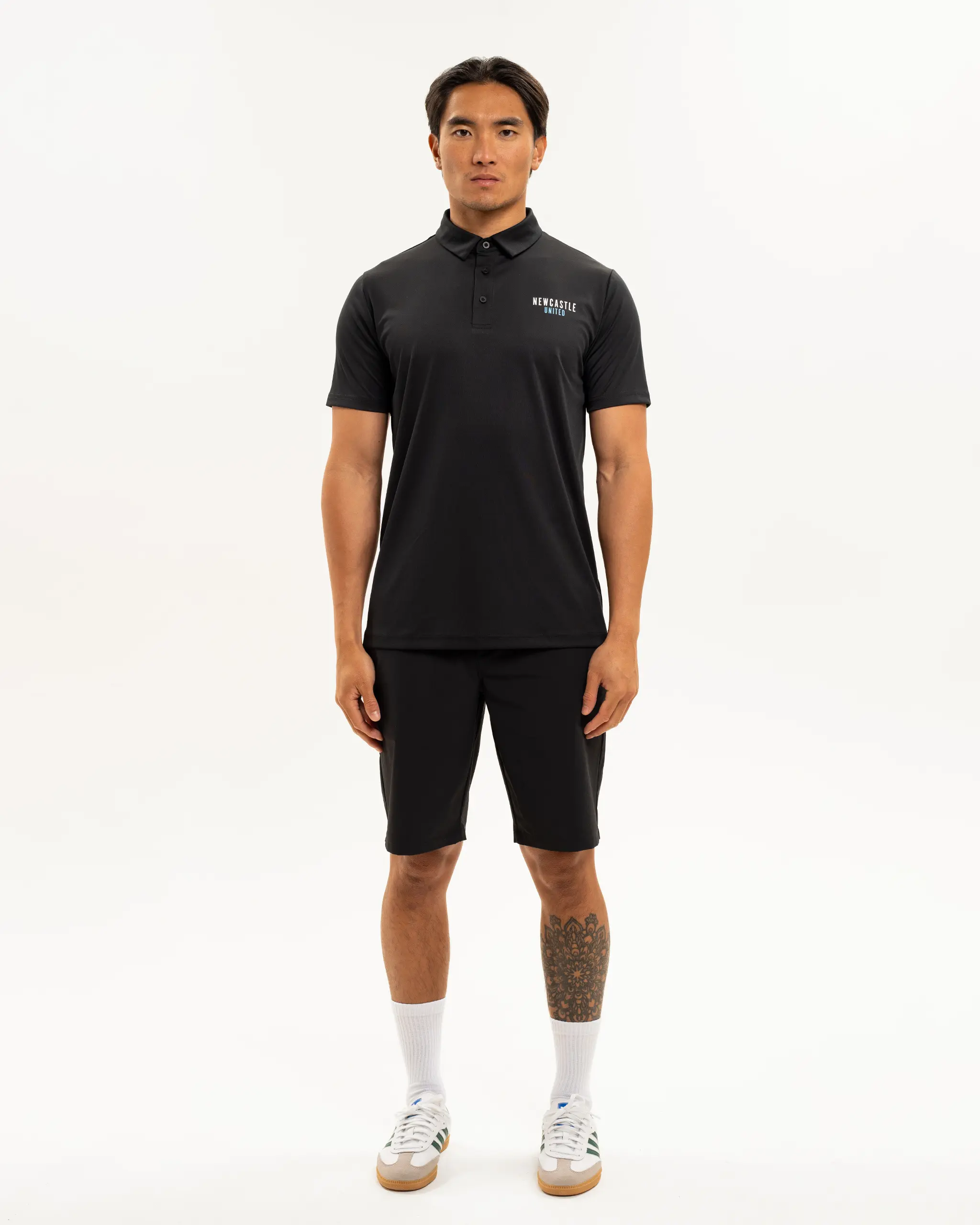 Newcastle United Men's Black Polo Shirt