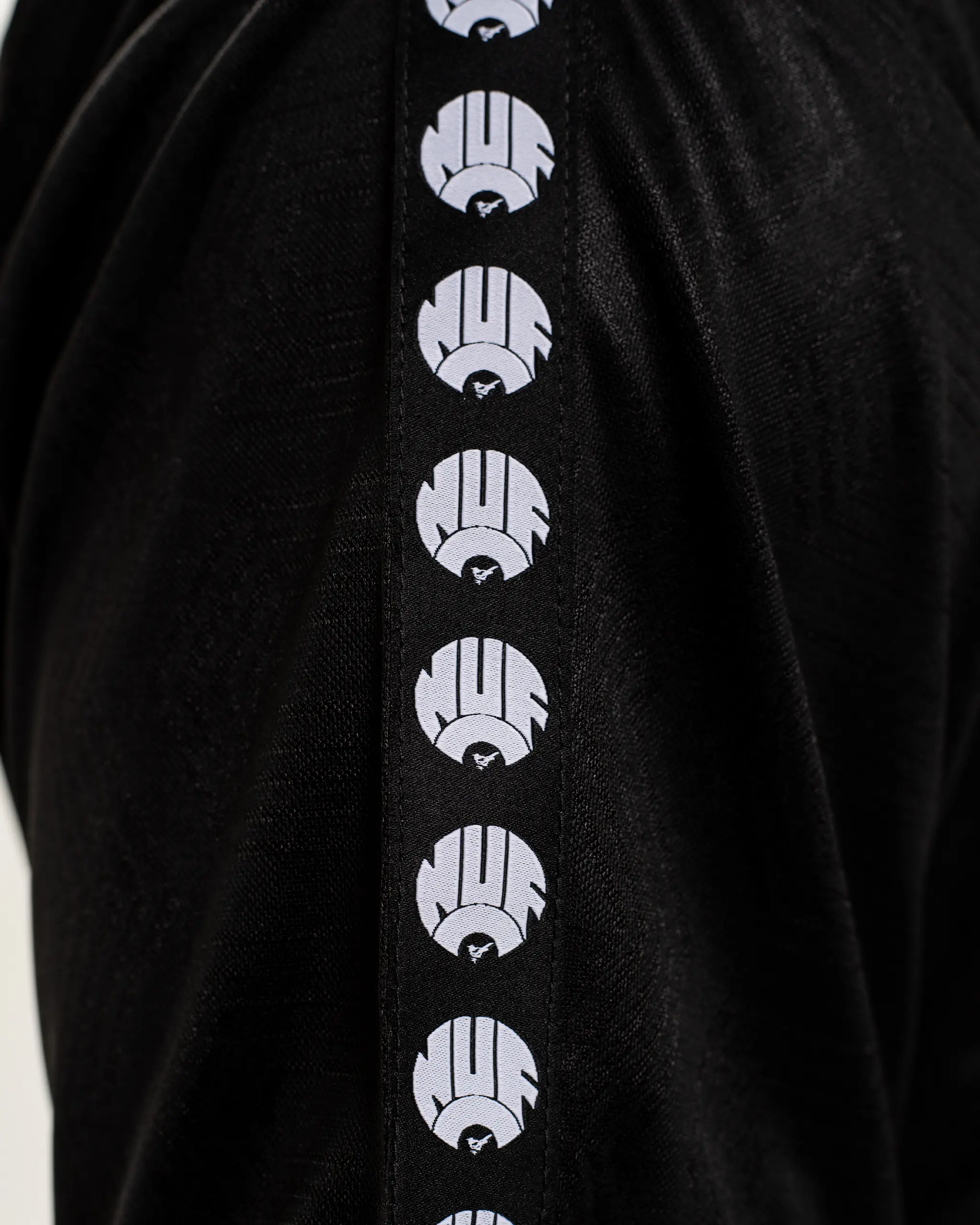 Newcastle United Men's Black Tape Polo Shirt - Image 7